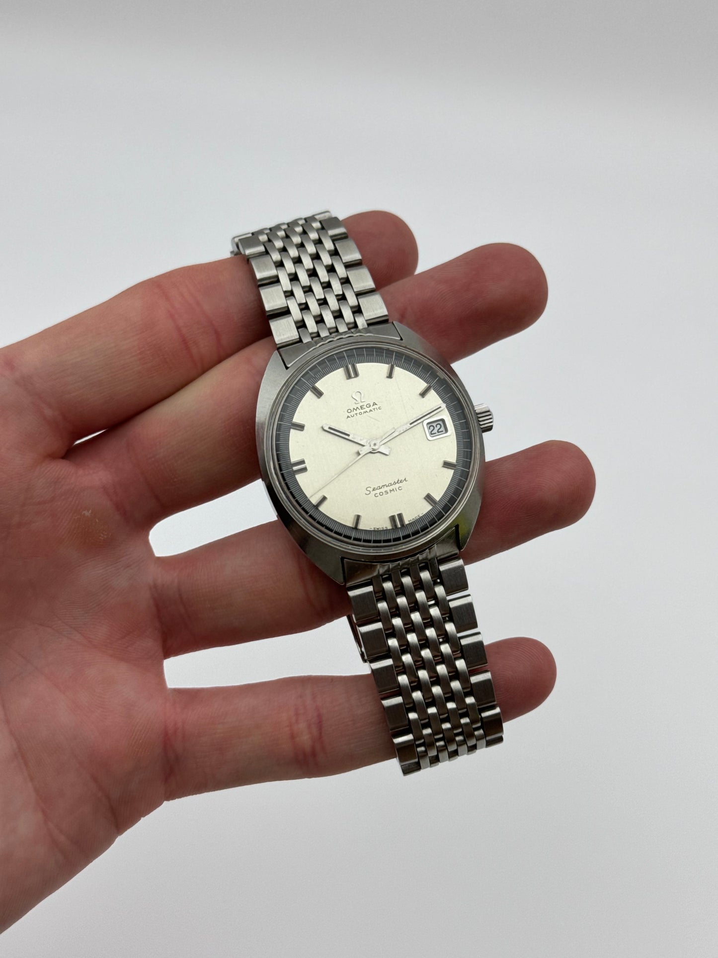 Omega Seamaster Cosmic Automatic Rare Dial - 166.026 - Original Bracelet