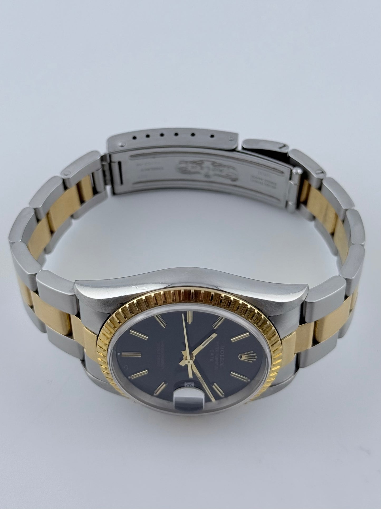Rolex Oyster Perpetual Date - Two-Tone - 15233 - Box and Papers