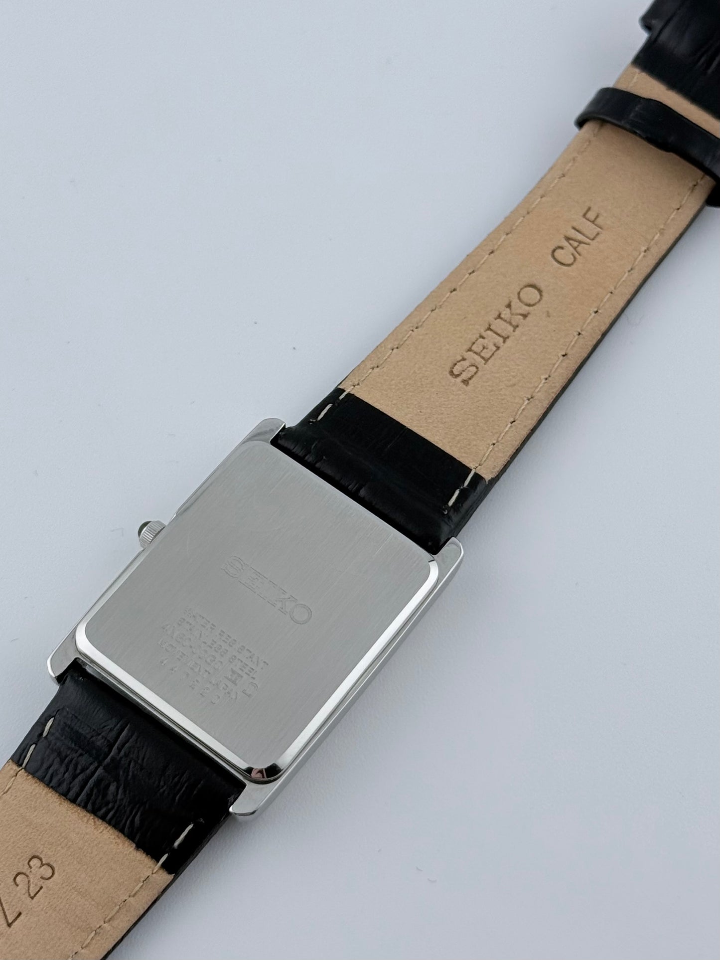 Seiko Tank Quartz - 4N30-00G0 With Box and Hang Tag