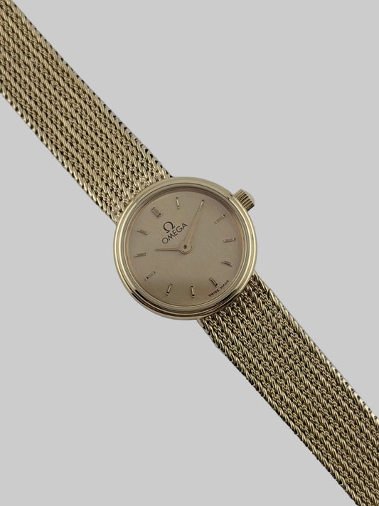 Omega Ladies Quartz 791.758.JE - RARE British Market Model - 9ct Gold - original Box
