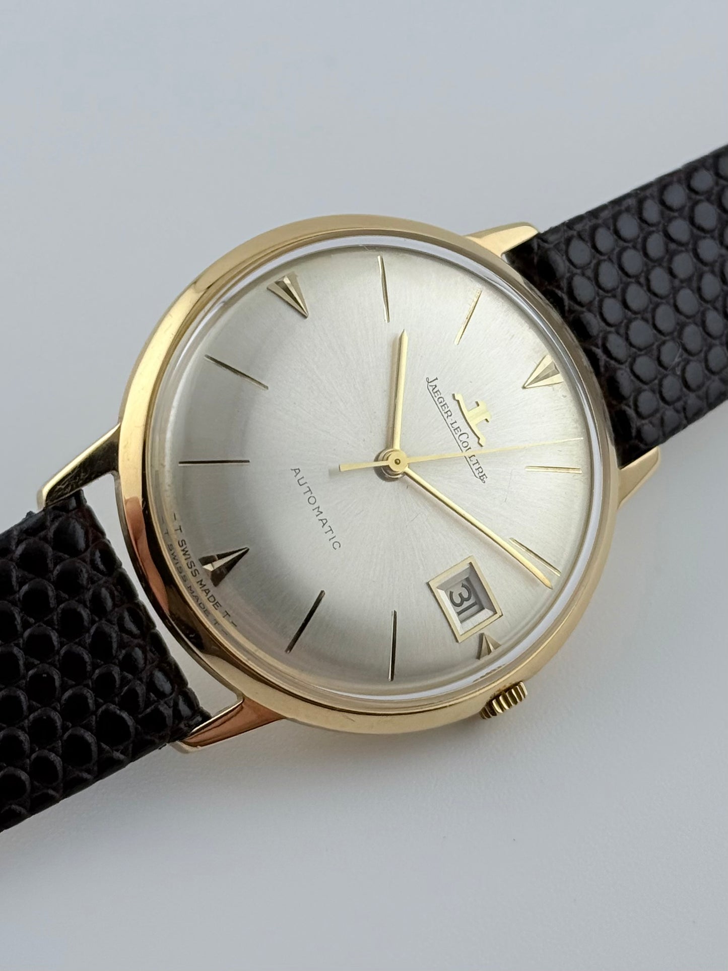 Jaeger LeCoultre Automatic Date - 18ct Gold - E396 - Exceptional Condition