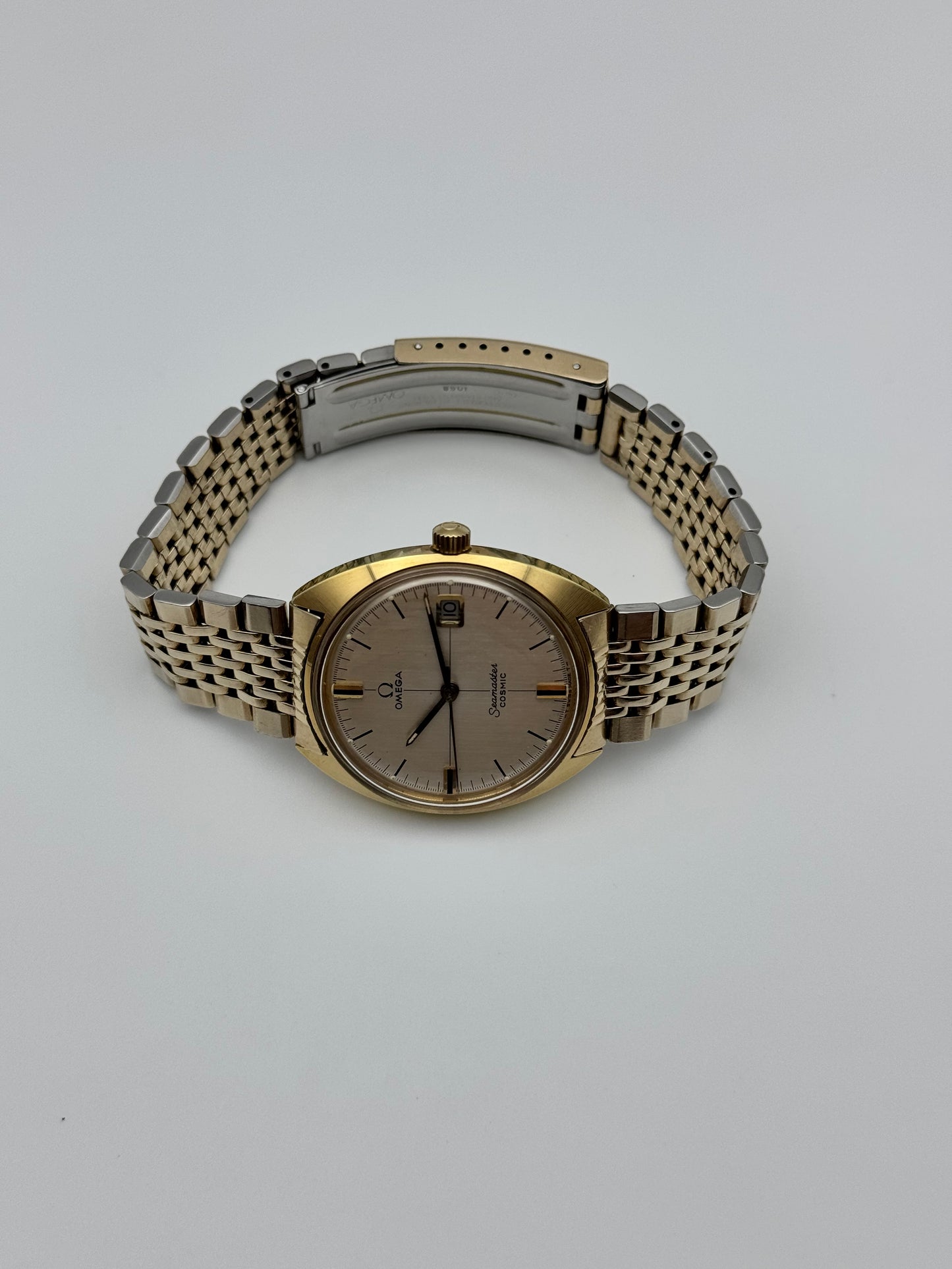 Omega Seamaster Cosmic Rare Crosshair Dial - 136.017 - Original Bracelet