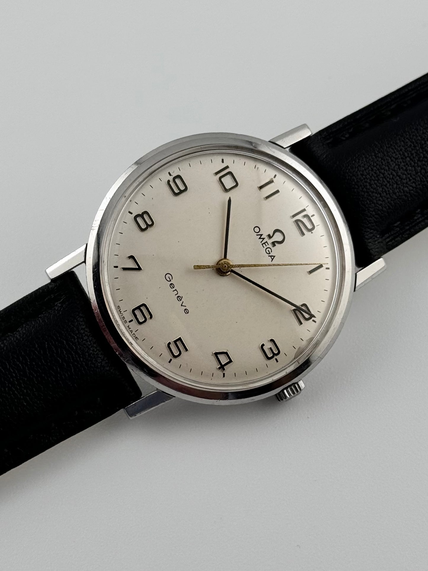 Omega Geneve Manual Wind - Rare Arabic Dial - 131.019