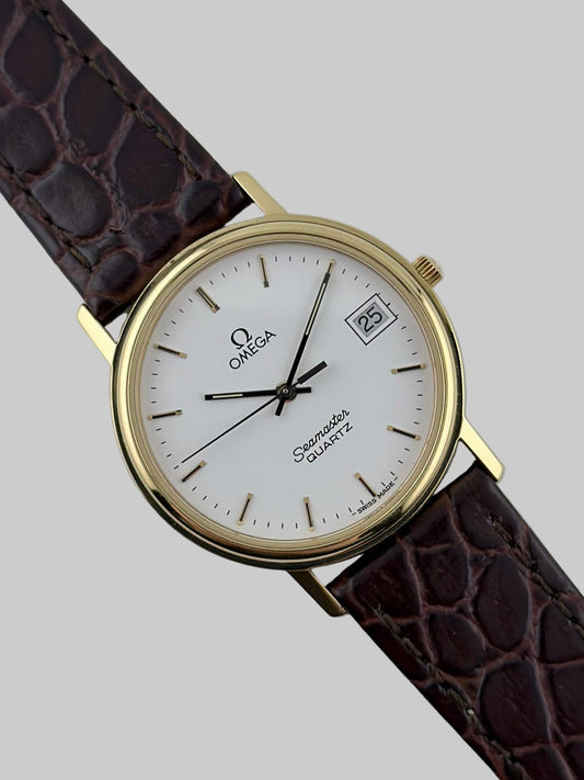 Omega Seamaster Quartz Date - 196.0266