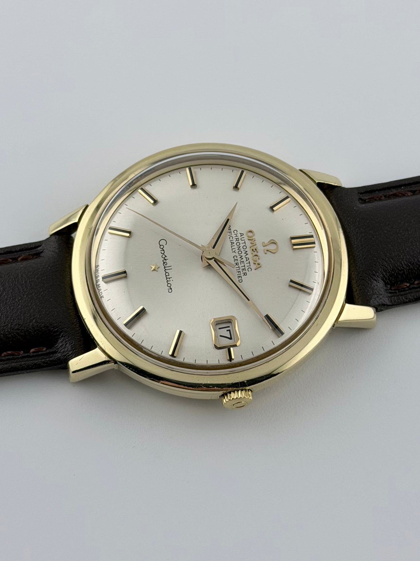 Omega Constellation Chronometer Date 168.500-4 - 18ct Gold