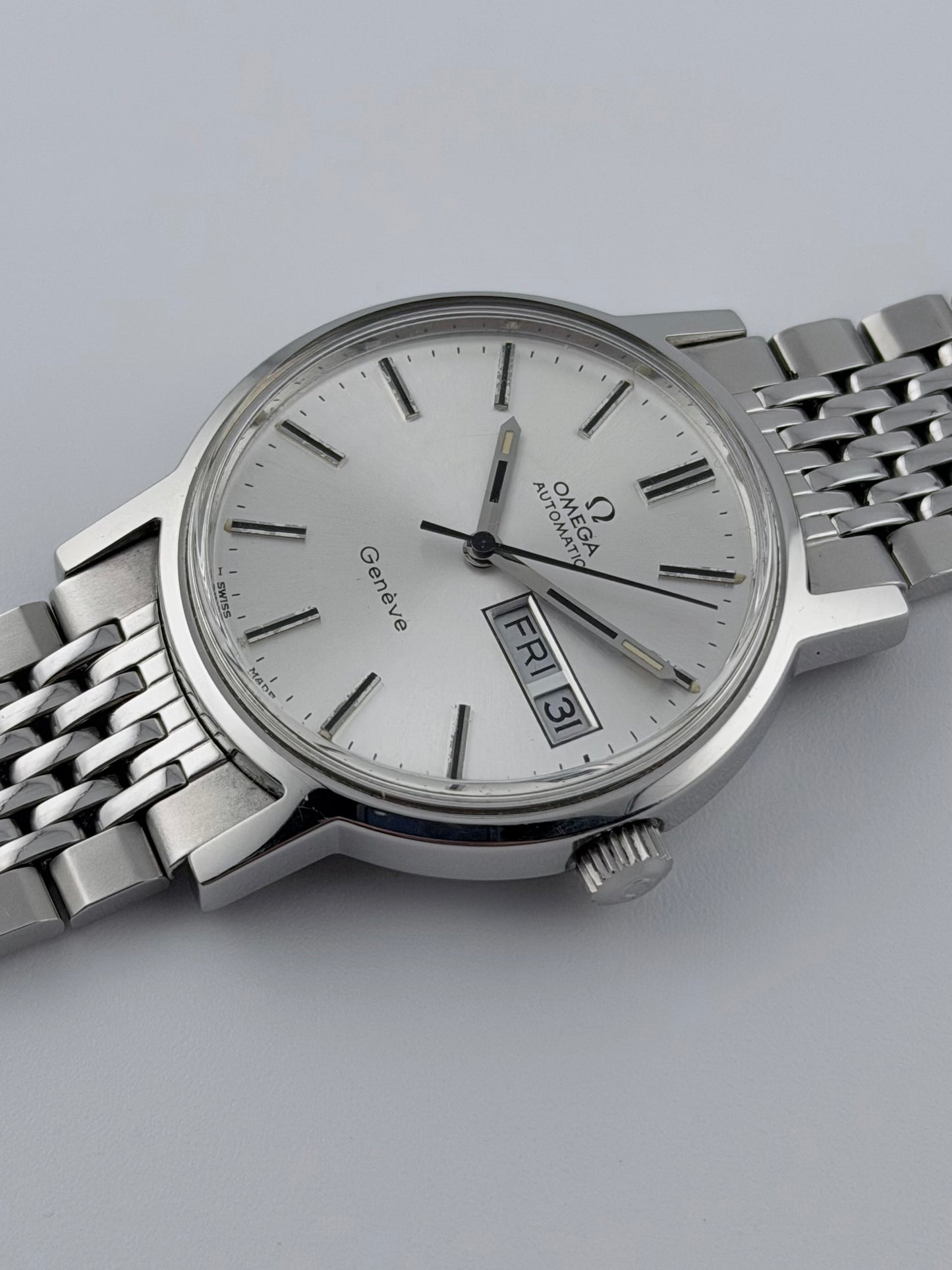 Omega Geneve Automatic Day-Date - 166.0117 - Original Bracelet
