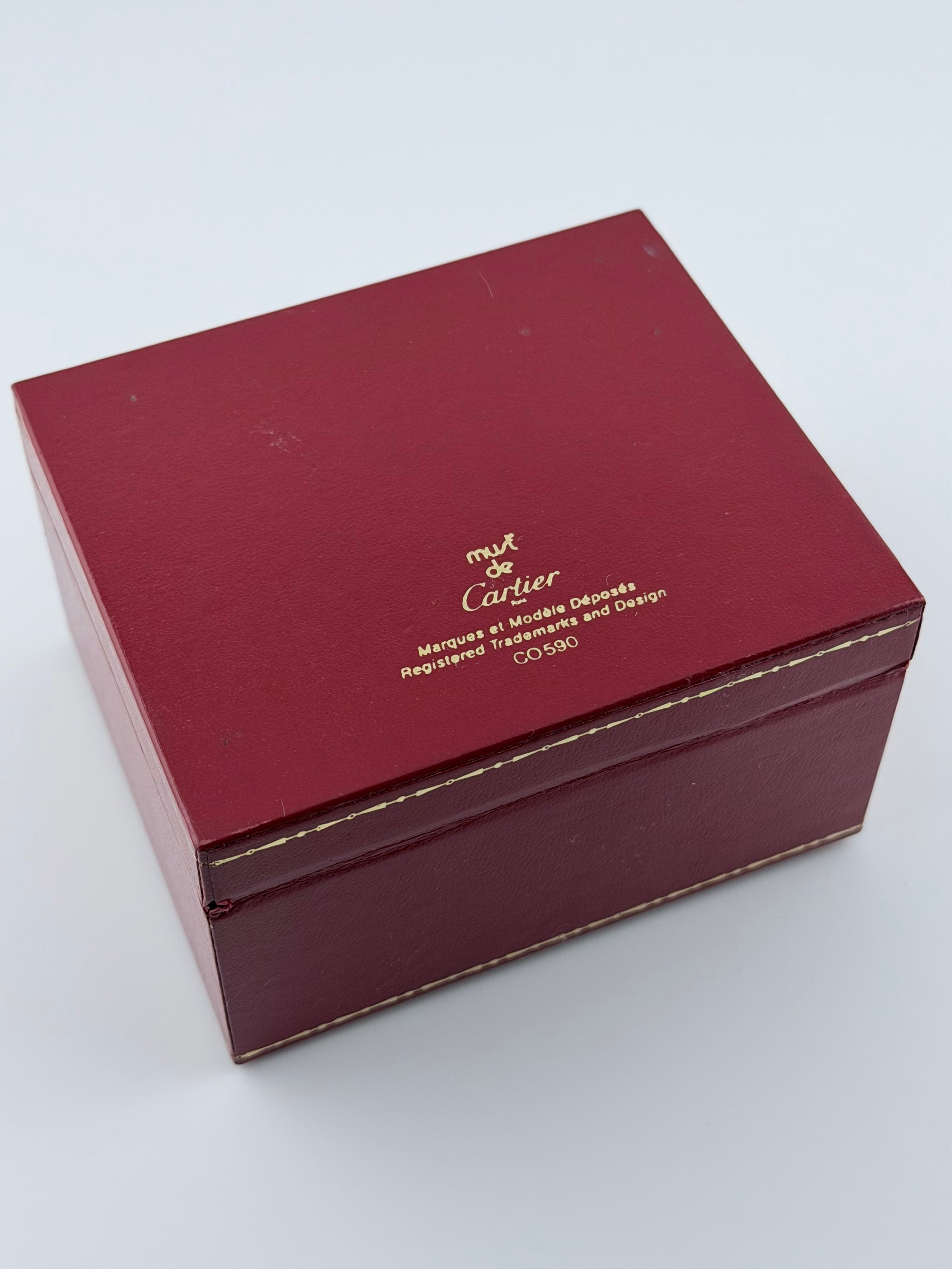 Cartier Must De Tank Quartz - Ultra Rare Off Catalog - Concord