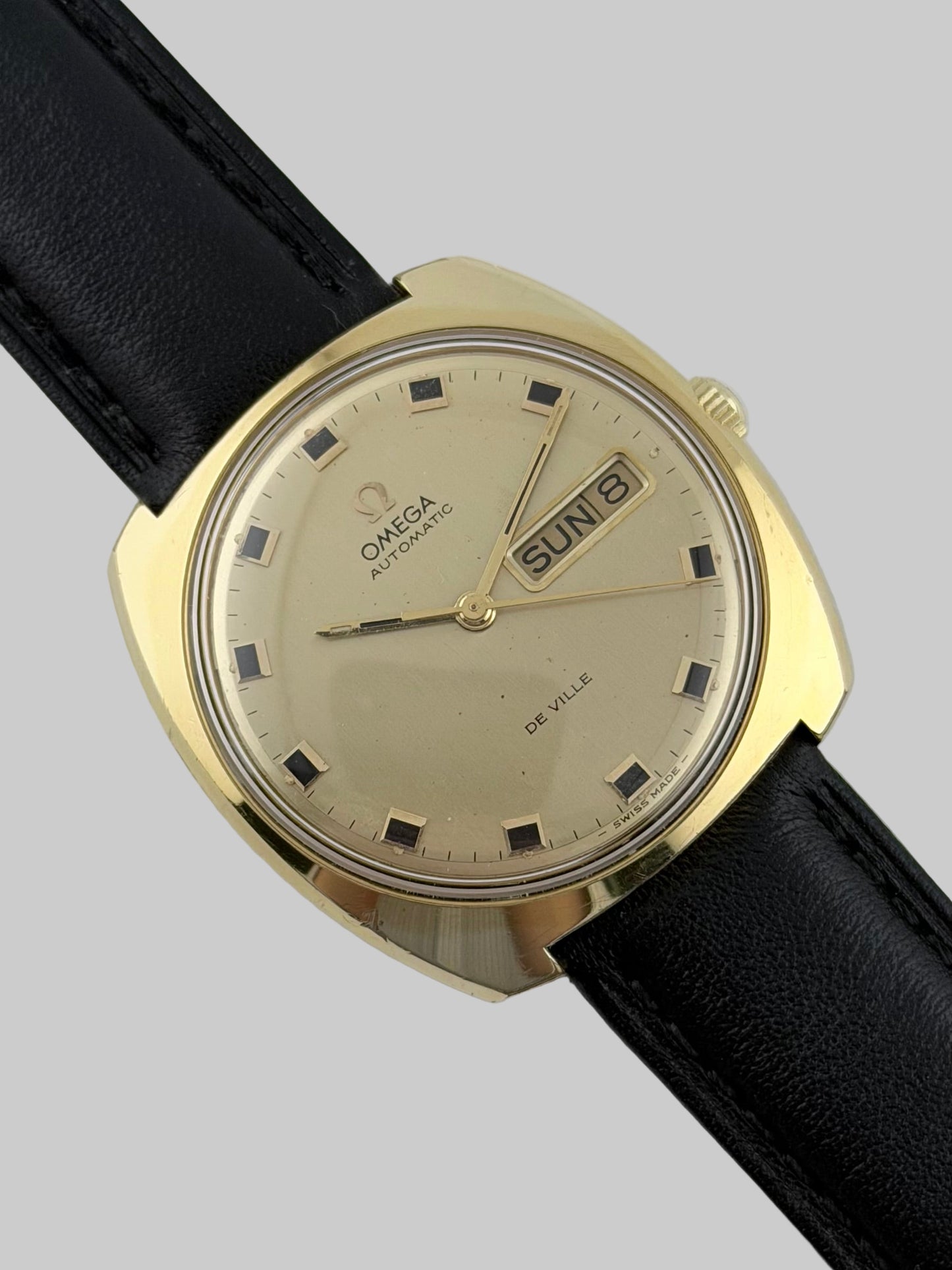 Omega DeVille Automatic Day Date 166.053