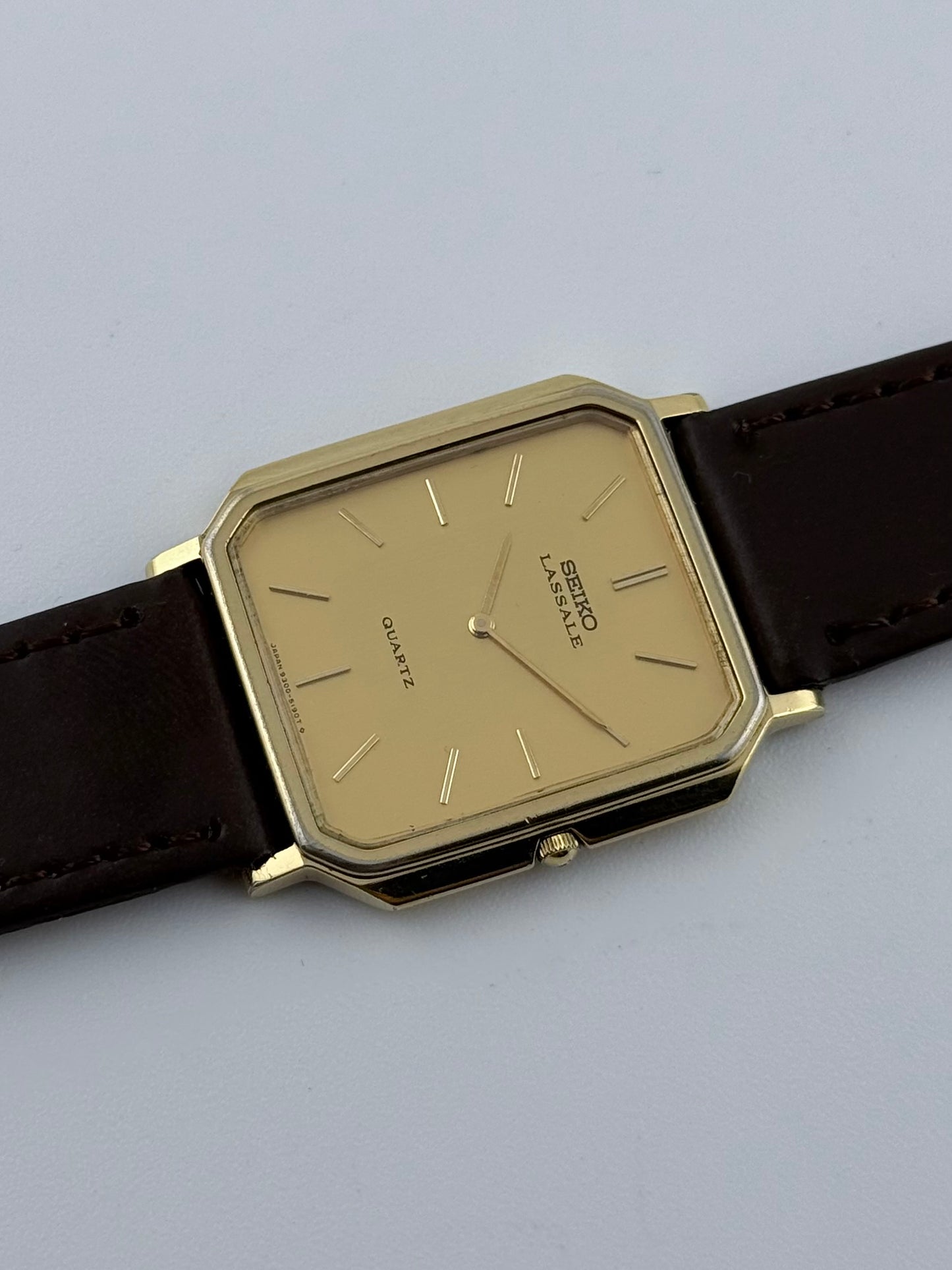 Seiko Lassale Tank Quartz 9300-5119