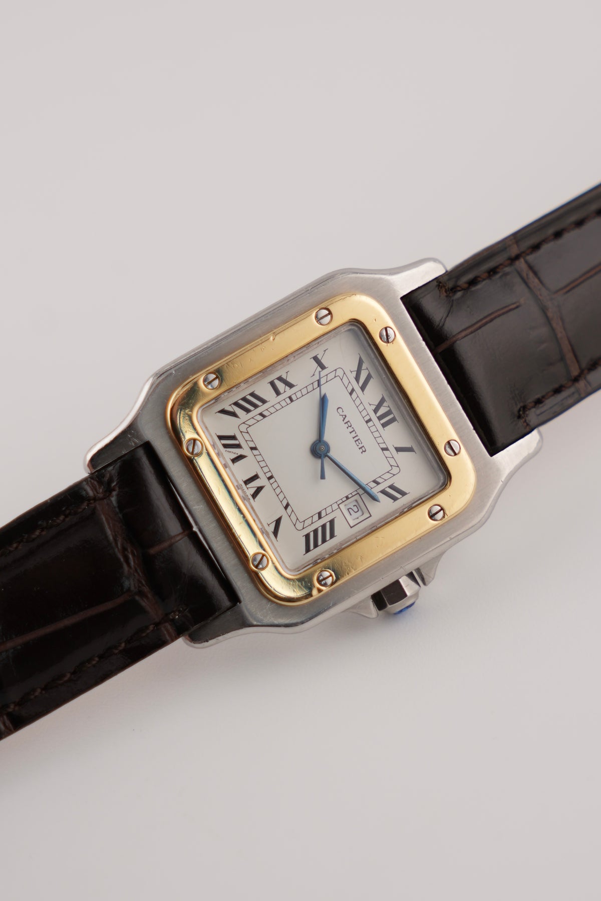 Cartier Santos Carree Automatic Date - Bi Metal - 2961