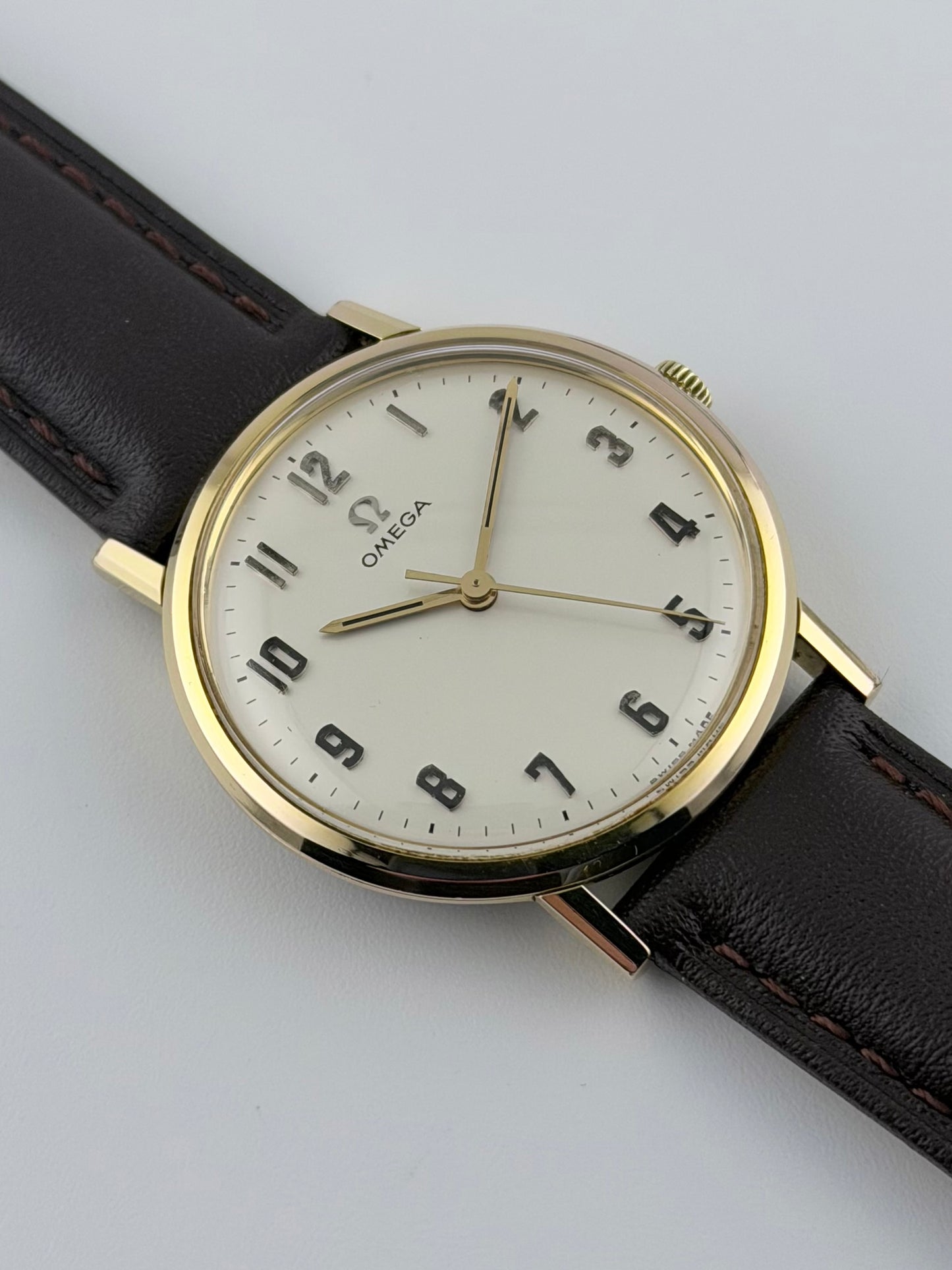 Omega Geneve Manual Wind - Rare Arabic Dial - 131.019