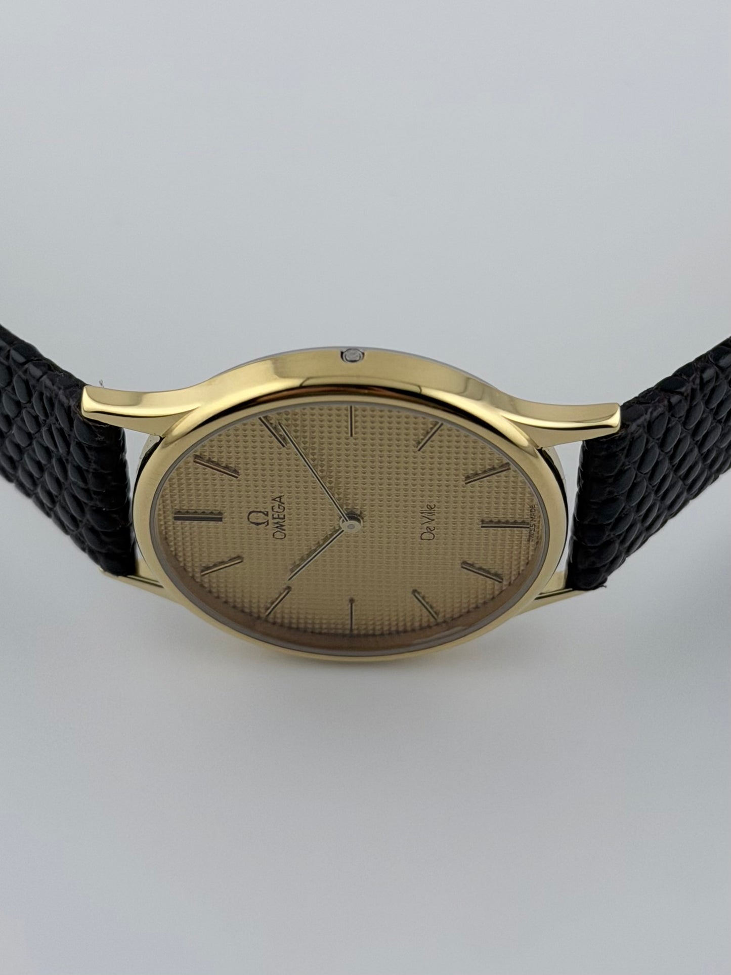 Omega De Ville Quartz 191.0130.1 - Hobnail Dial