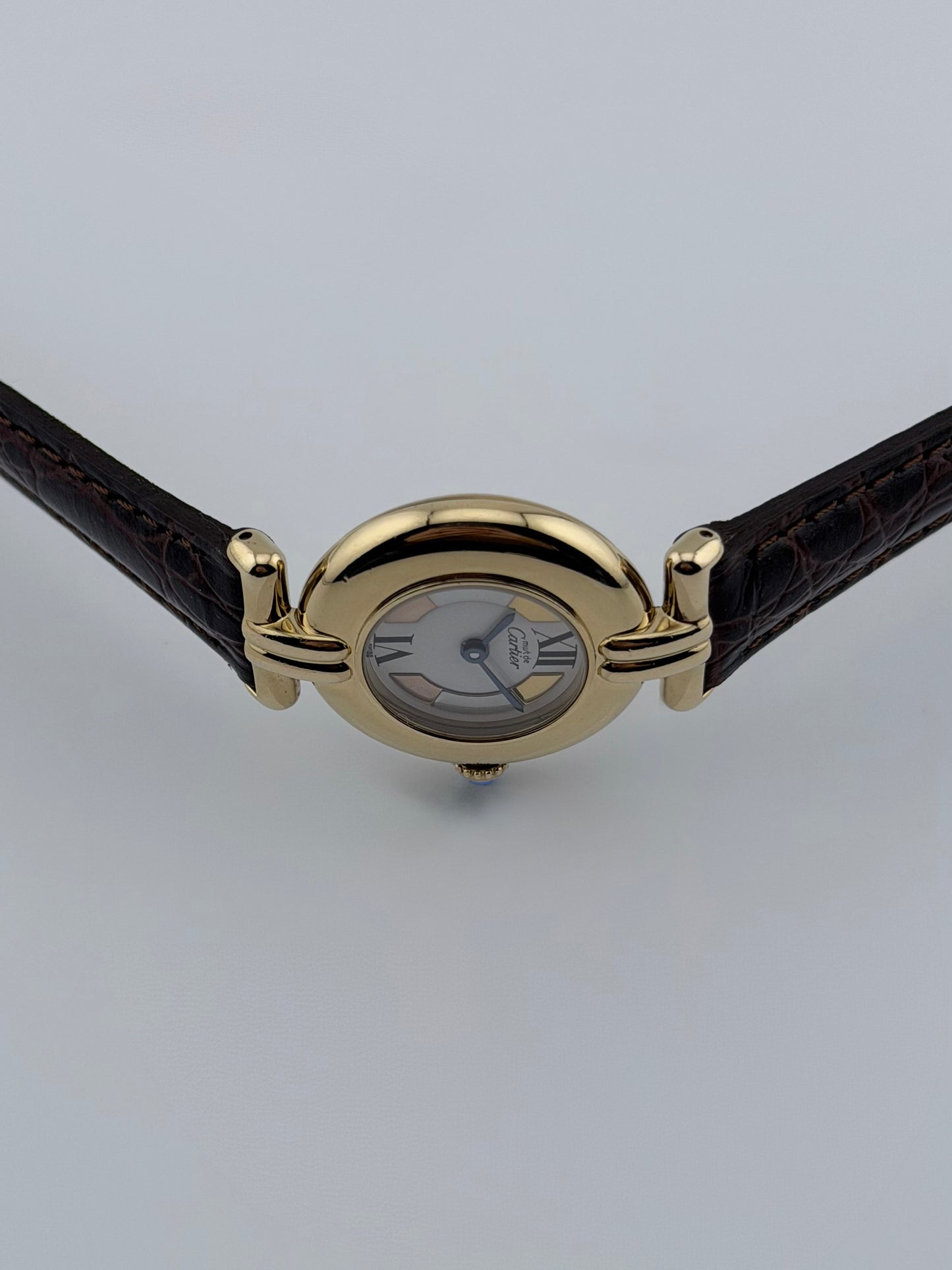 Cartier must de Vendome Quartz - 590004 - Two-tone Trinity Dial - ladies