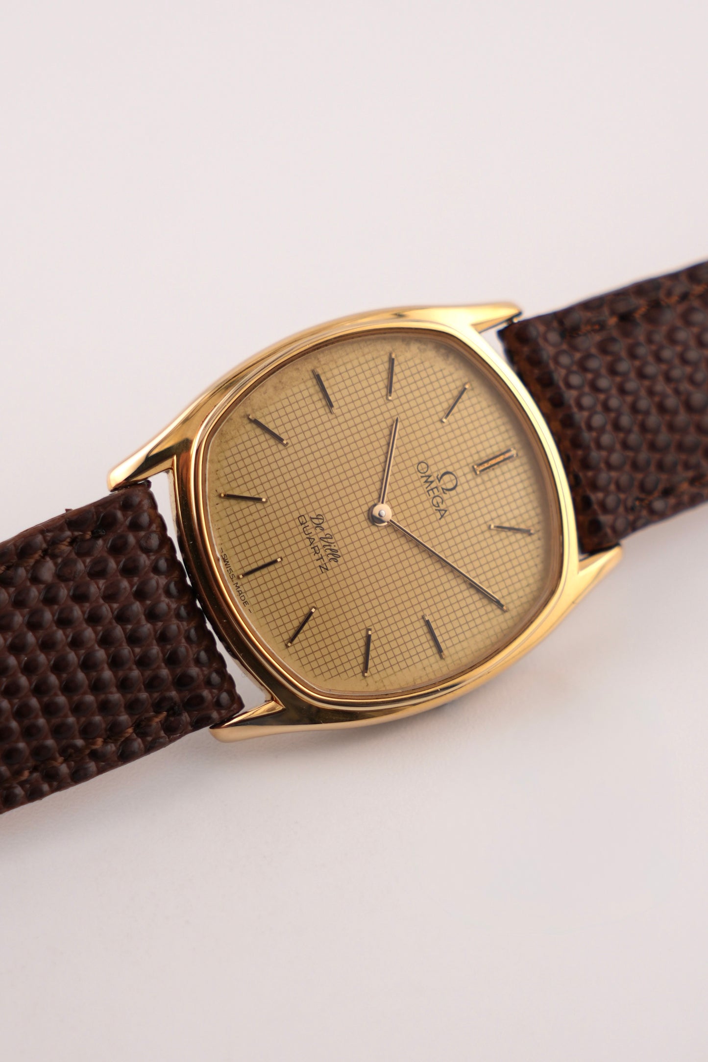 Omega De Ville Quartz - 191.0099 - Printed Waffle Dial