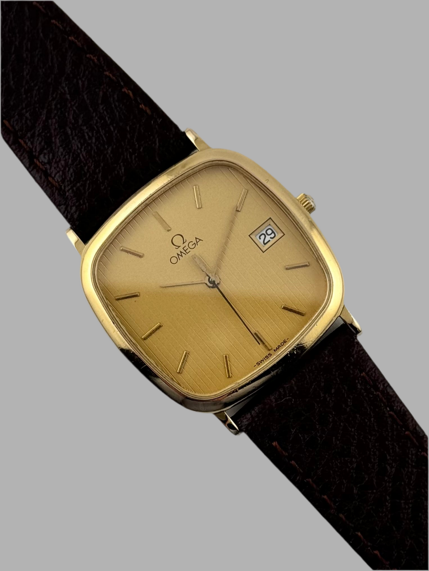 Omega De Ville Tank Quartz 196.0317.1 - Tapestry Dial