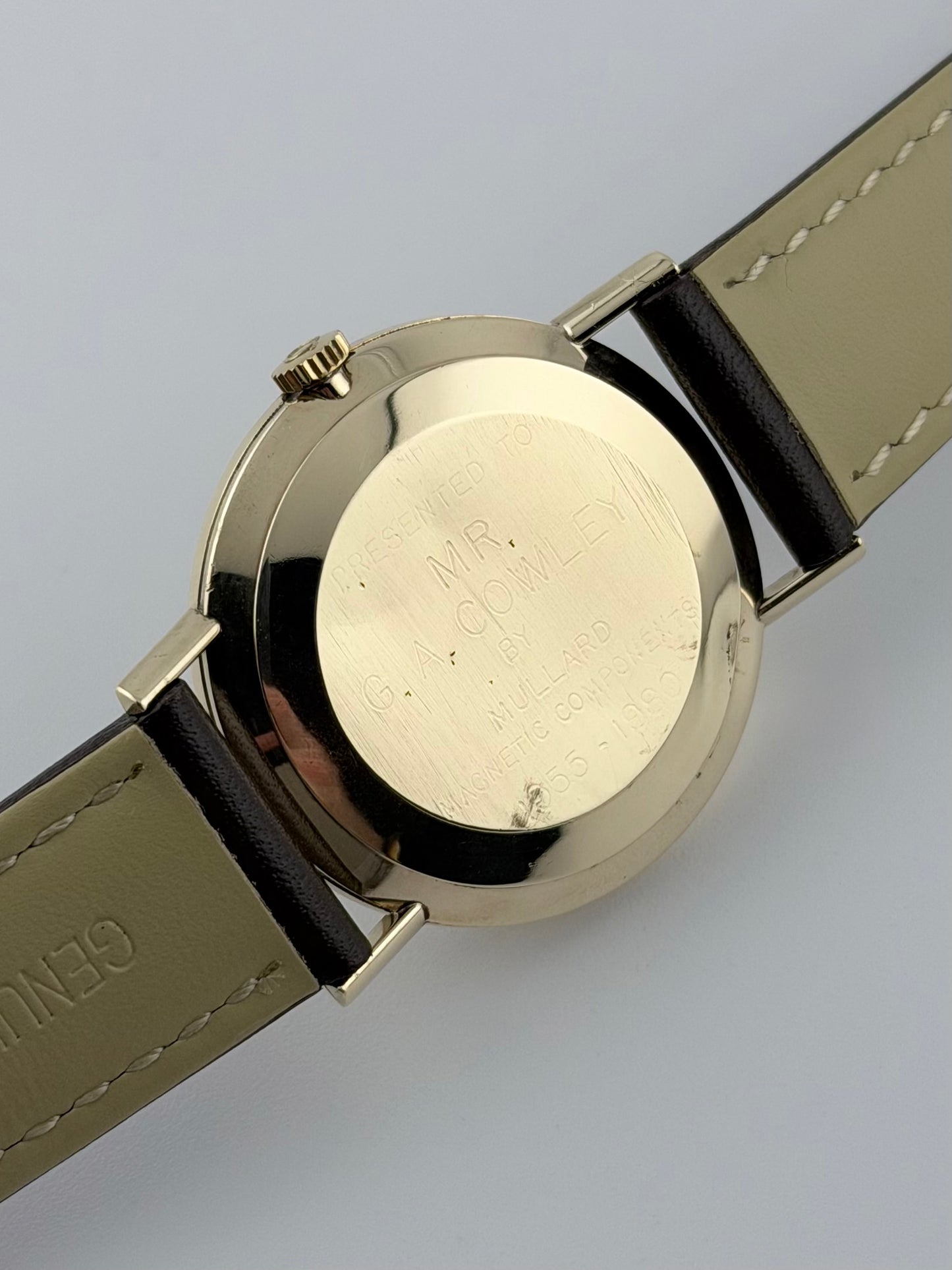 Omega Geneve Manual Wind 9ct Gold - 132.5017 - Original Box and Papers