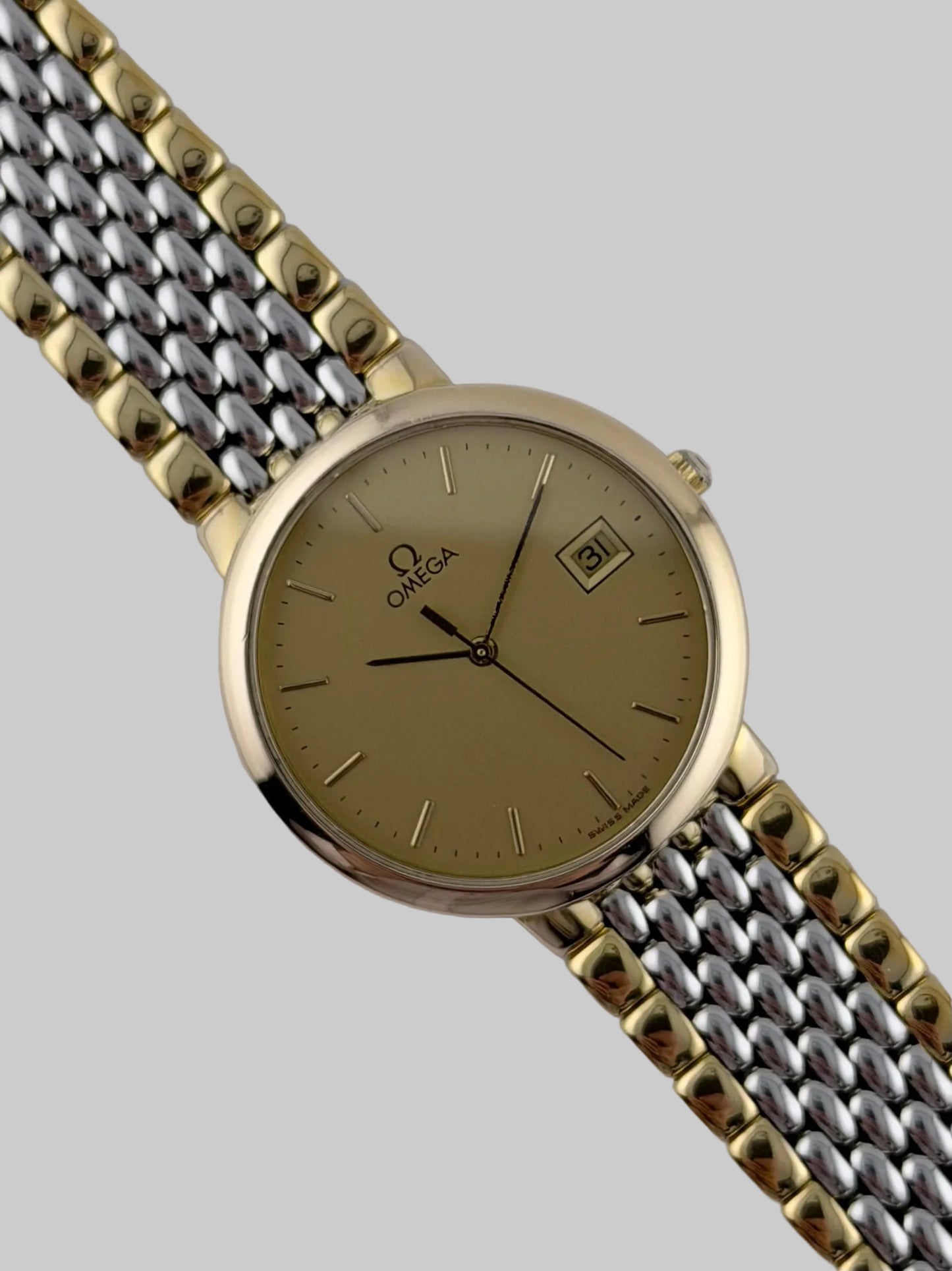 Omega De Ville Quartz Date - 196.0312 - Original Bracelet