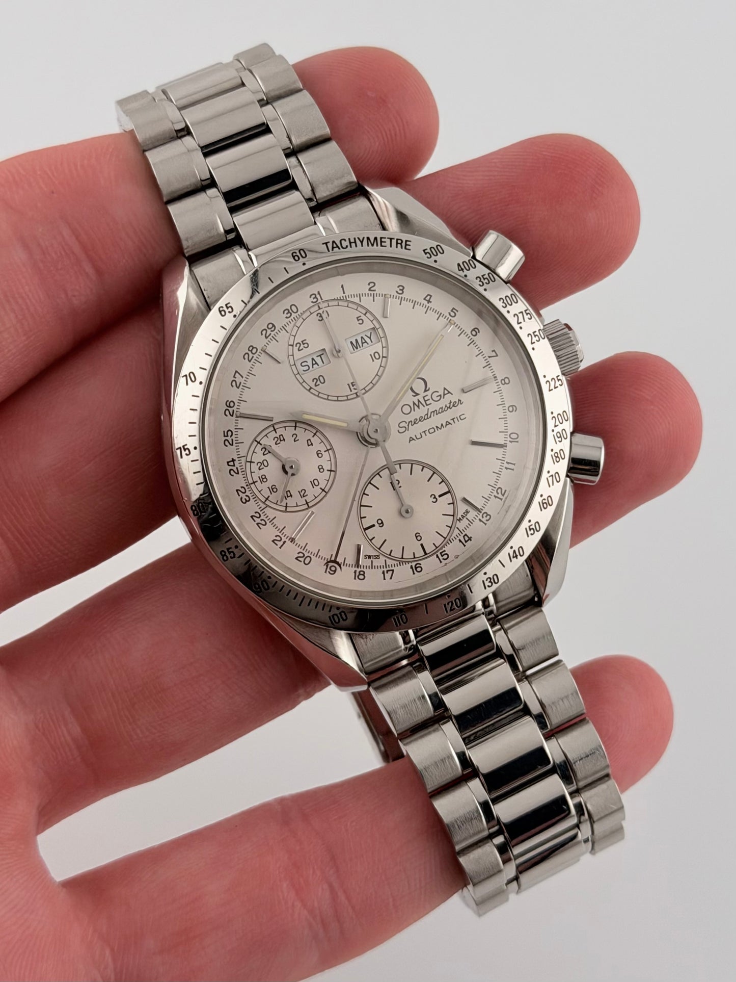 Omega Speedmaster Automatic Chronograph Triple Date - 175.0044 - Original Box