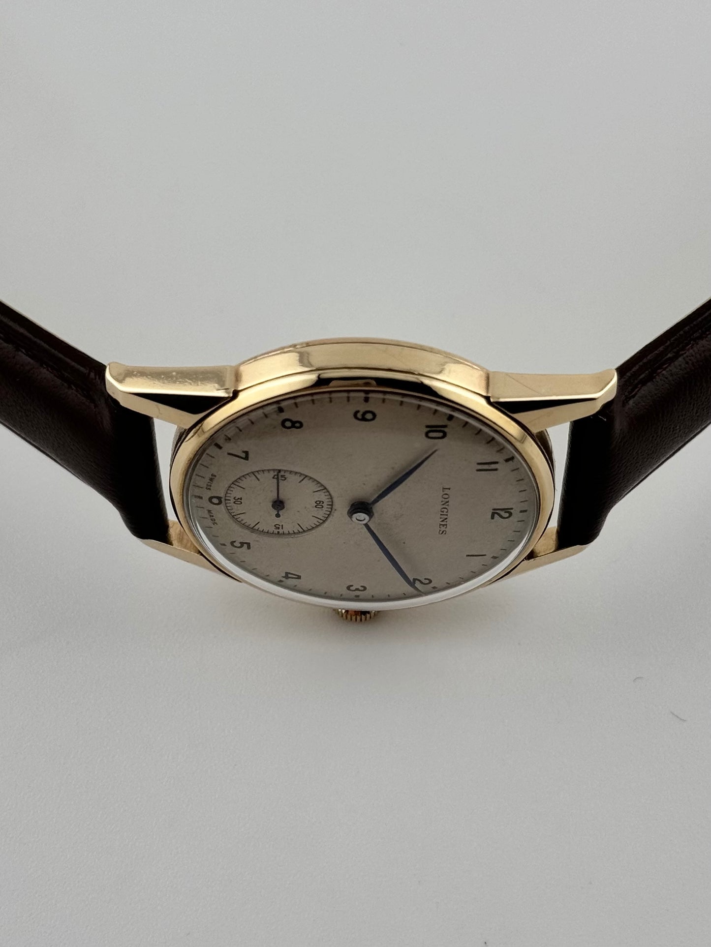 Longines Seconds Sub-dial - manual - 9ct Solid Gold - 207695 - Extremely Rare