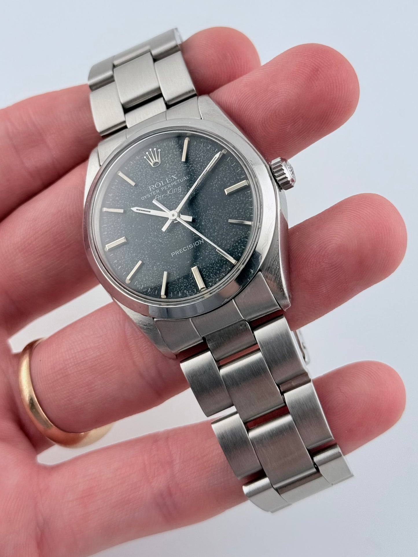 Rolex Oyster Perpetual Air-King Precision 5500 - Black Tropical Dial