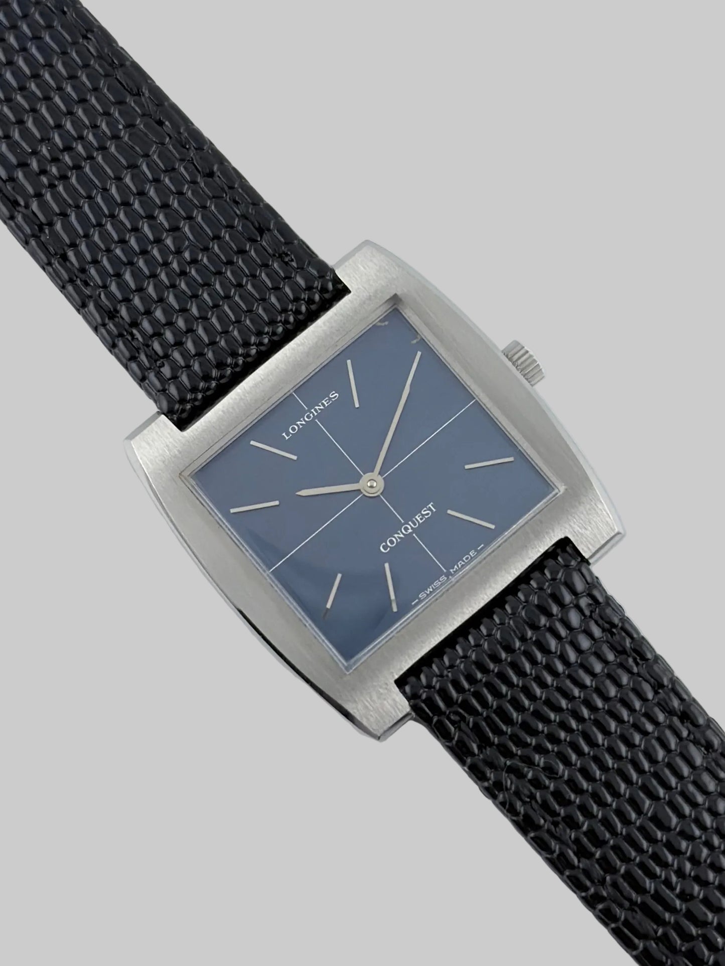 Longines Conquest Manual Wind L.847.3 - Blue Crosshair Dial