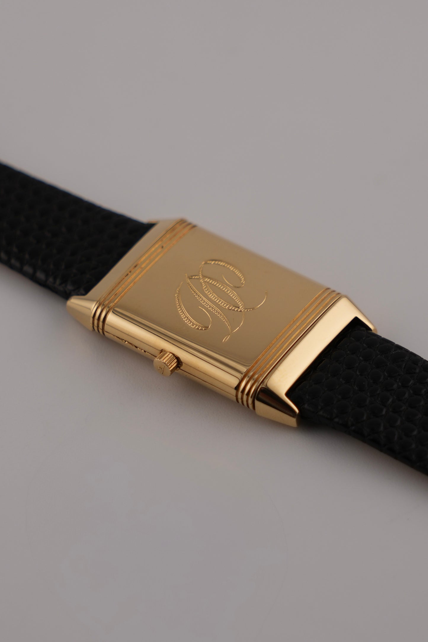 Jaeger-LeCoultre Reverso Quartz 250.1.11 - 18k - Cream Arabic Dial - Box and Papers