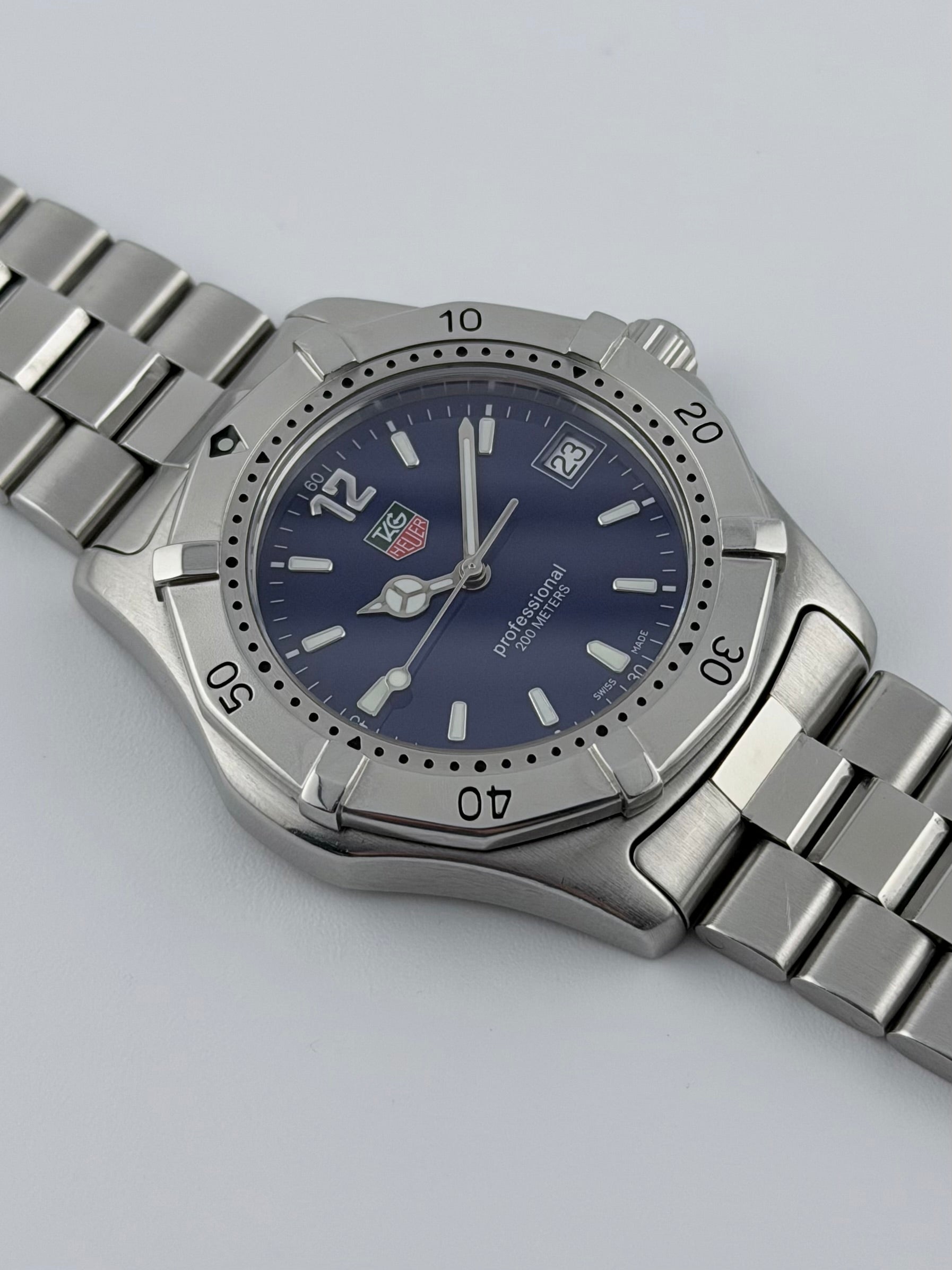 Tag Heuer Professional 200 Quartz Date - WK1113-0 – The Wrist Watcher