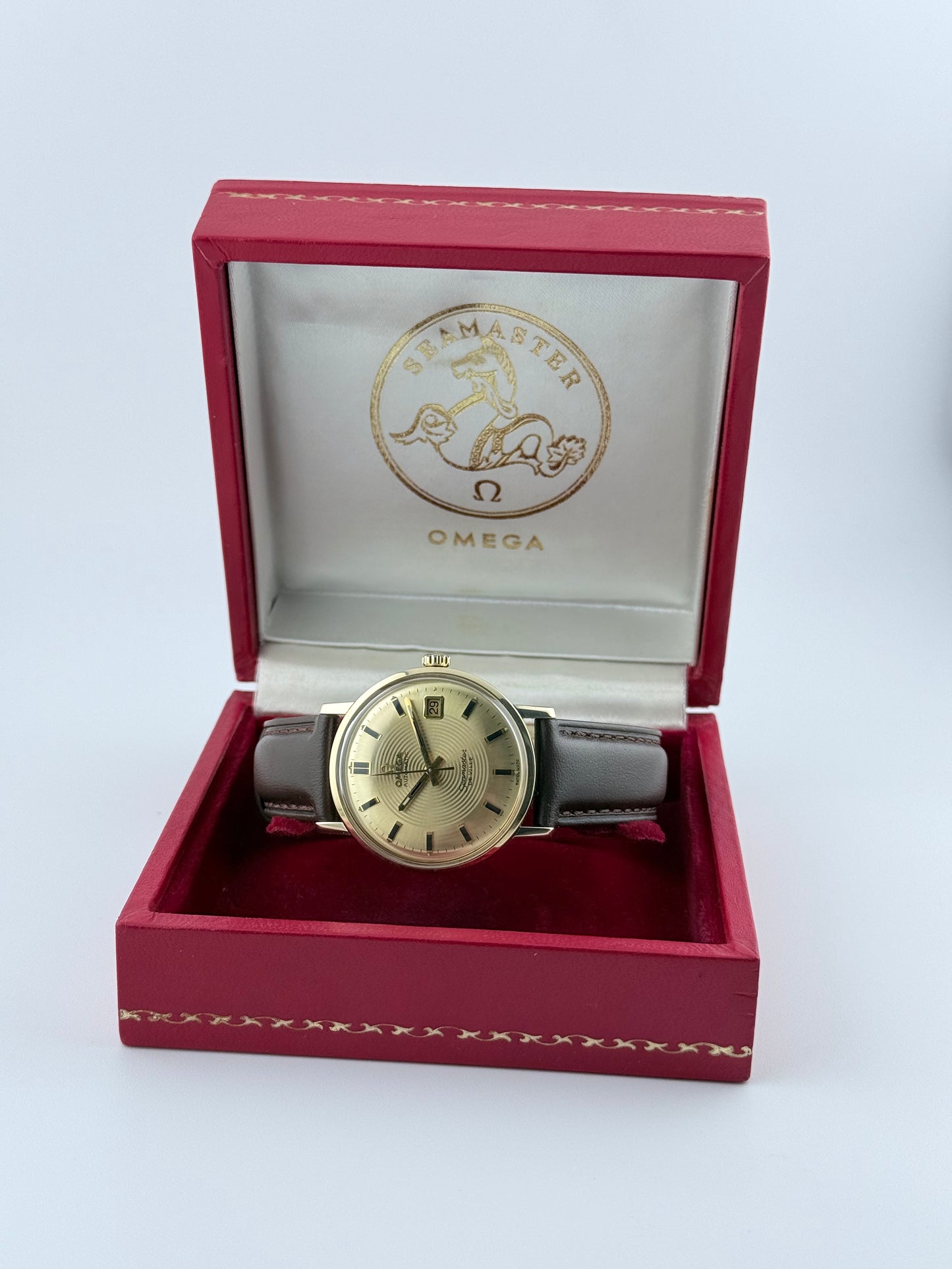 Omega Seamaster De Ville 9ct Automatic - Bullseye Dial - 166.020 - Extremely Rare!