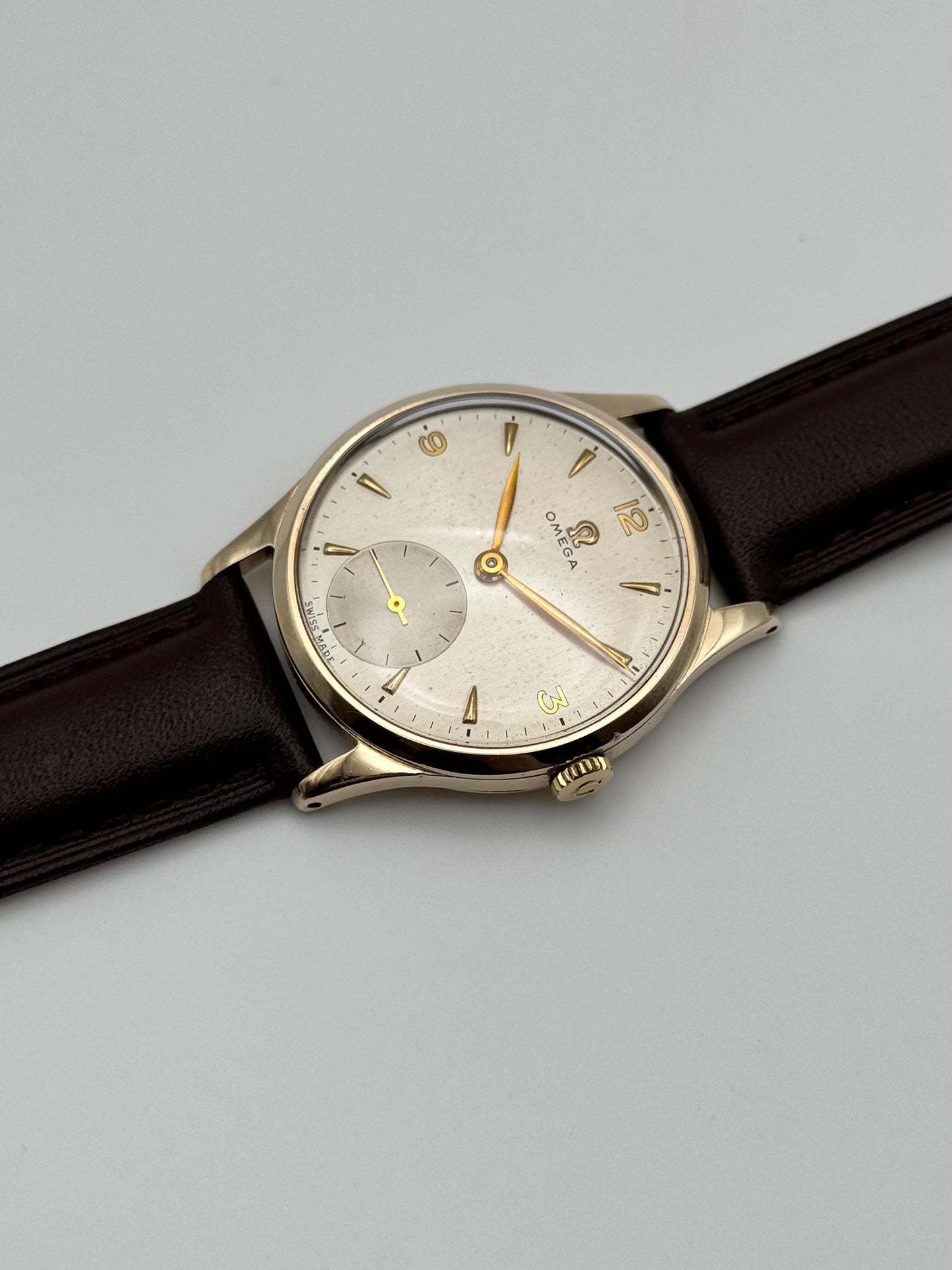 Omega Sub Seconds Manual Wind 9ct Solid Gold 312572