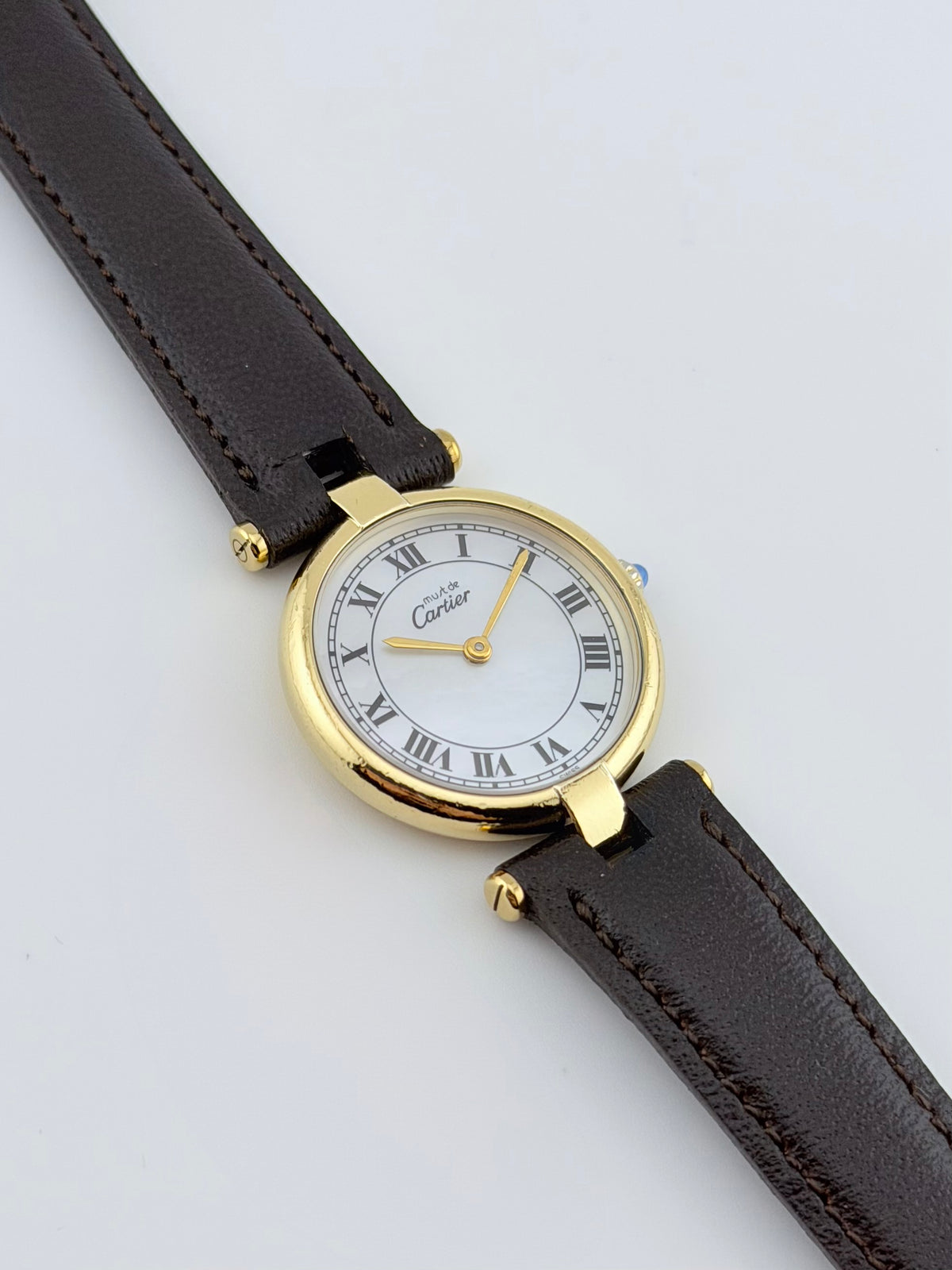Cartier Must De Vendome Quartz 18 - Mother of Pearl Dial
