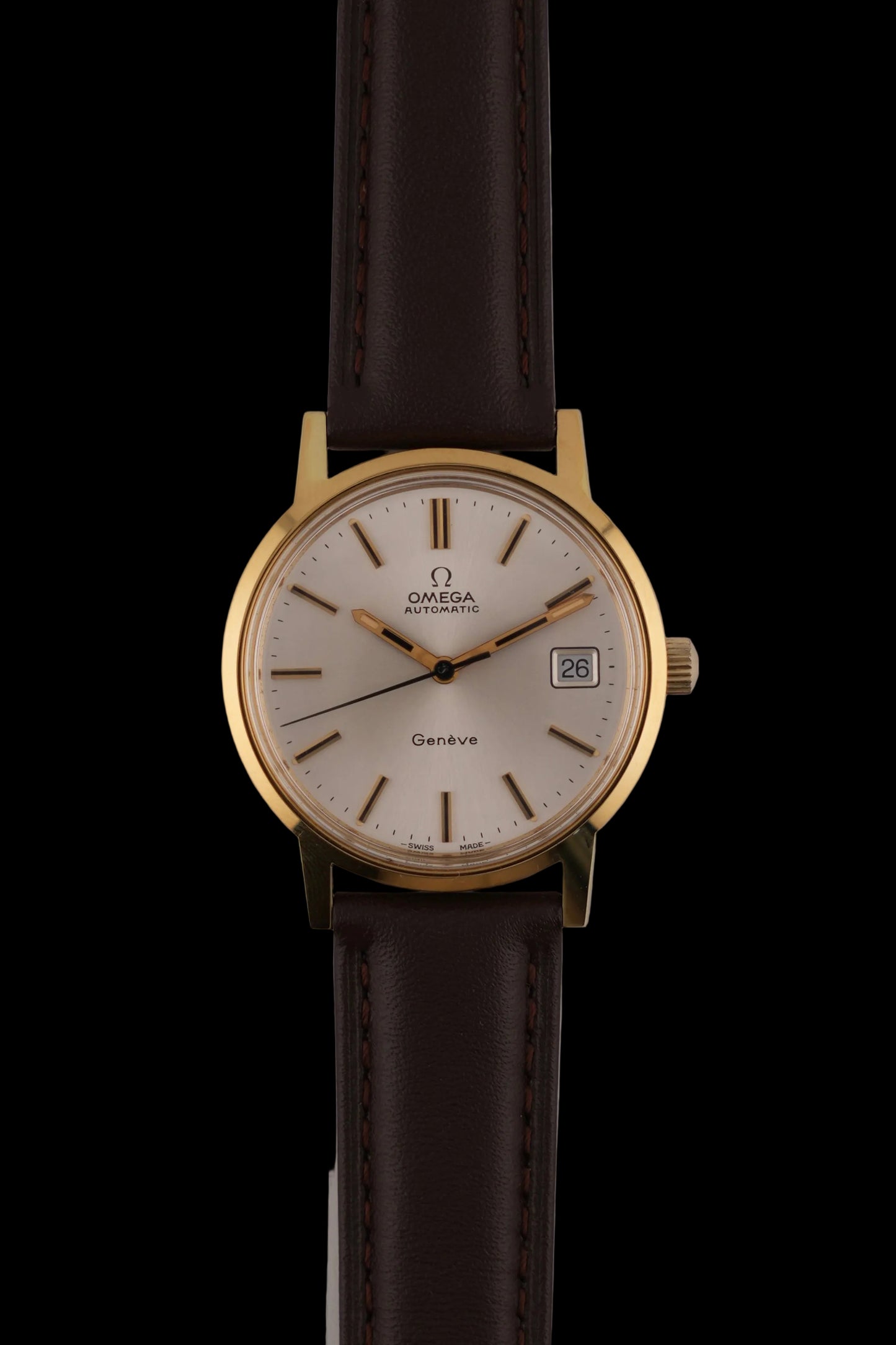 Omega Geneve Automatic Date - 166.0163 - Original Box And Papers