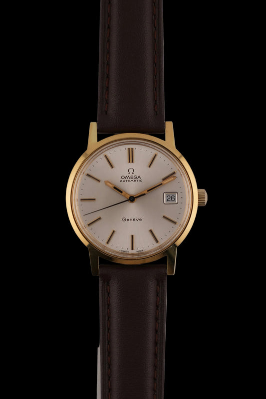 Omega Geneve Automatic Date - 166.0163 - Original Box And Papers