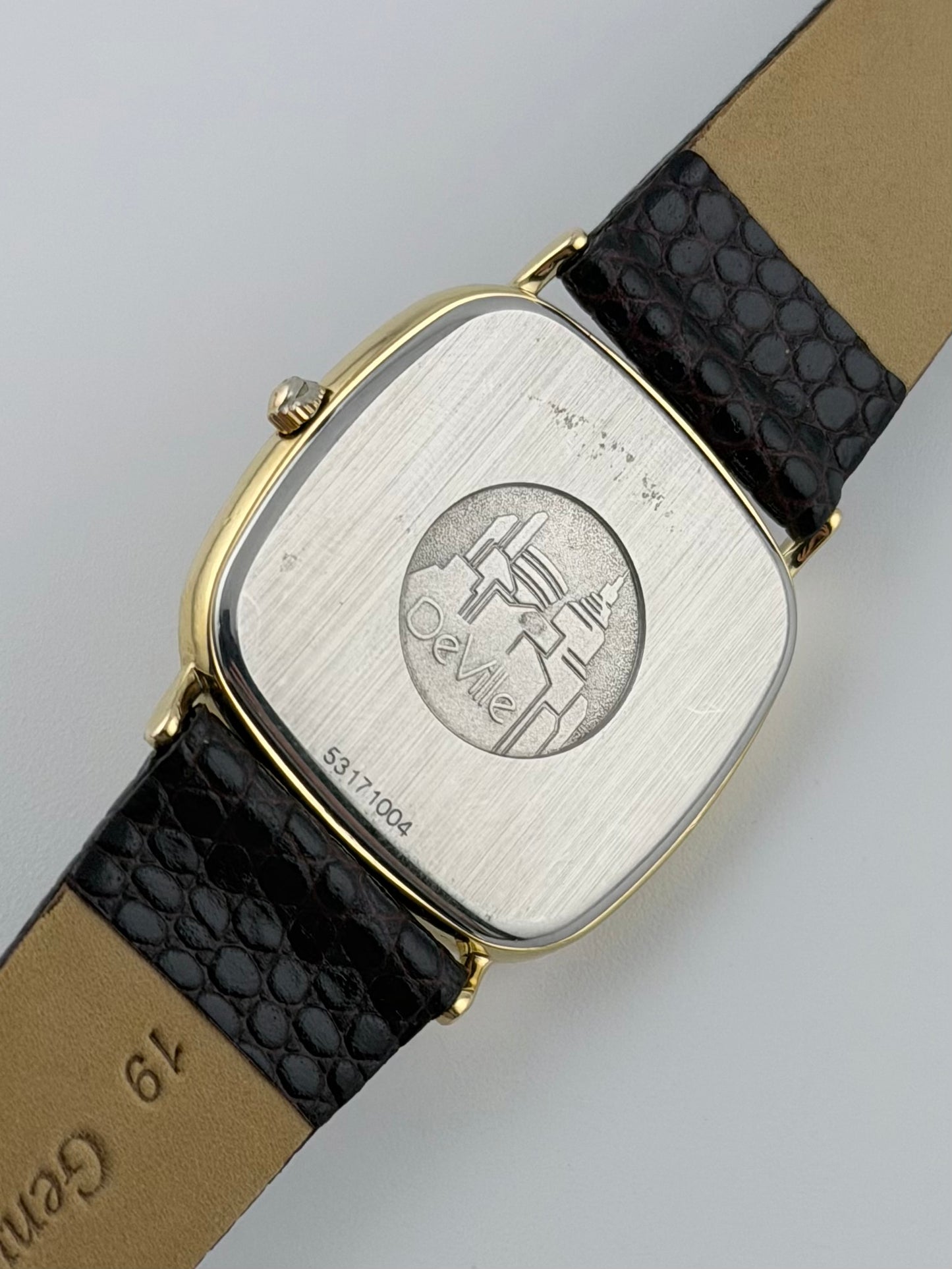 Omega De Ville Tank Quartz - 195.0077.2 - Tapestry Dial