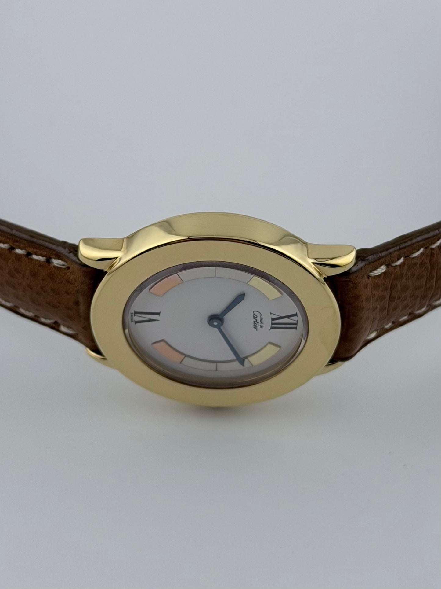 Cartier Must de Ronde Quartz - 1801 Trinity Dial - Box & Papers! - Ladies