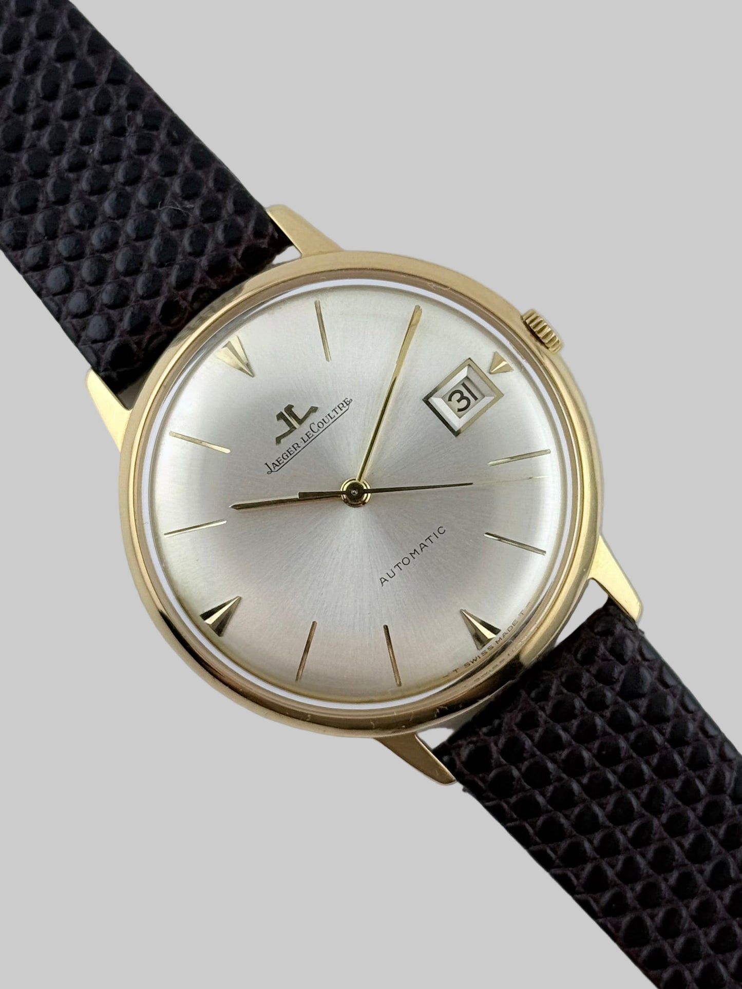 Jaeger LeCoultre Automatic Date - 18ct Gold - E396 - Exceptional Condition