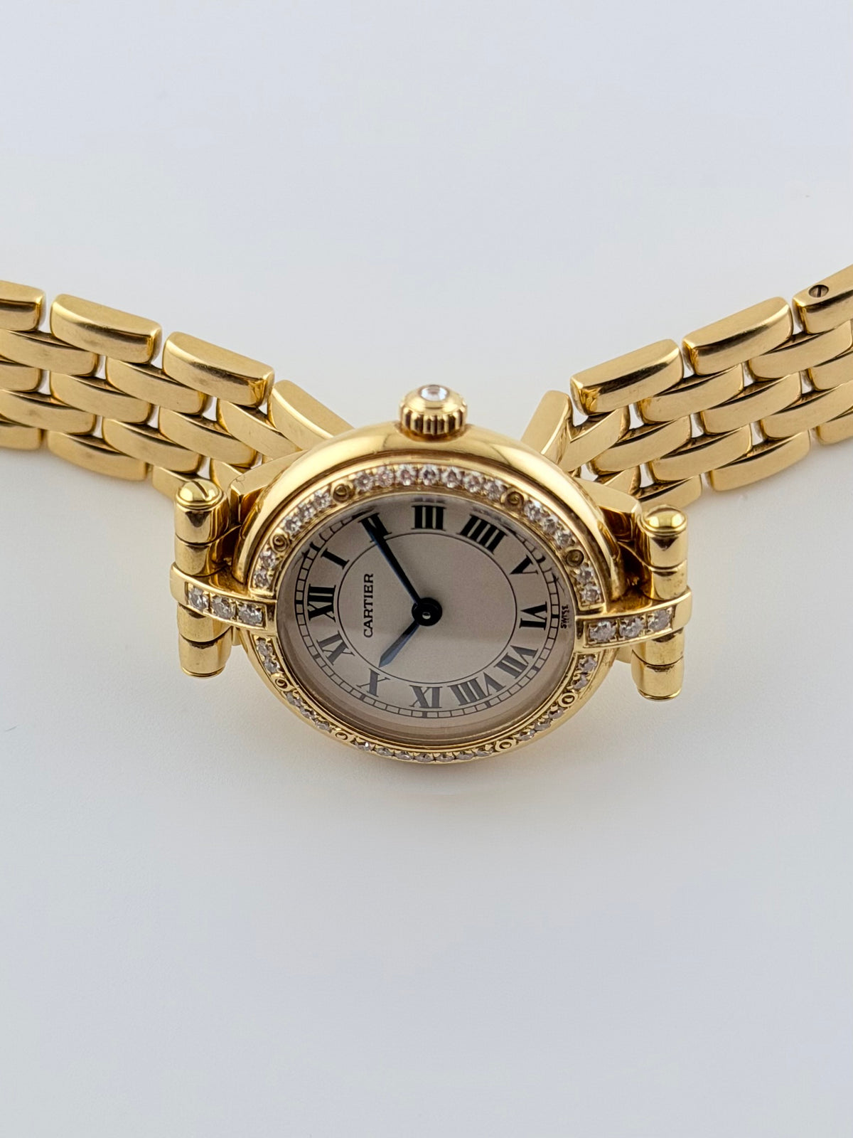 Cartier Panthere Ronde Vendome Diamond rare "Joaillerie" 6692 - Quartz - Ladies - 18ct - Box