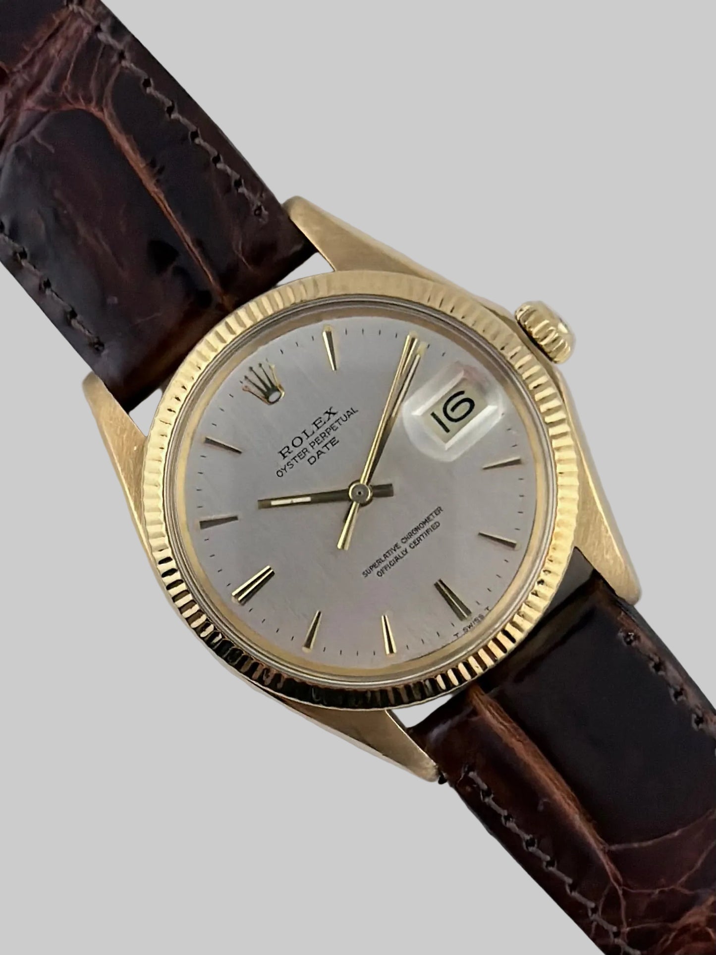 Rolex Oyster Perpetual Date Automatic - 1503 - Solid 18kt Gold