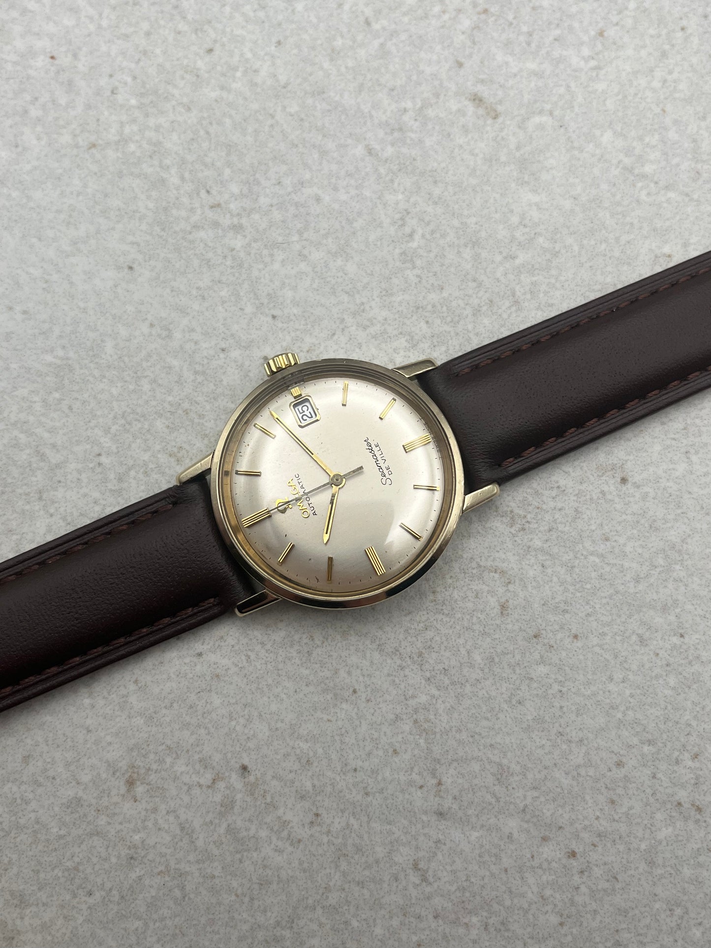 Omega Seamaster DeVille Automatic 9ct Solid Gold 166.020
