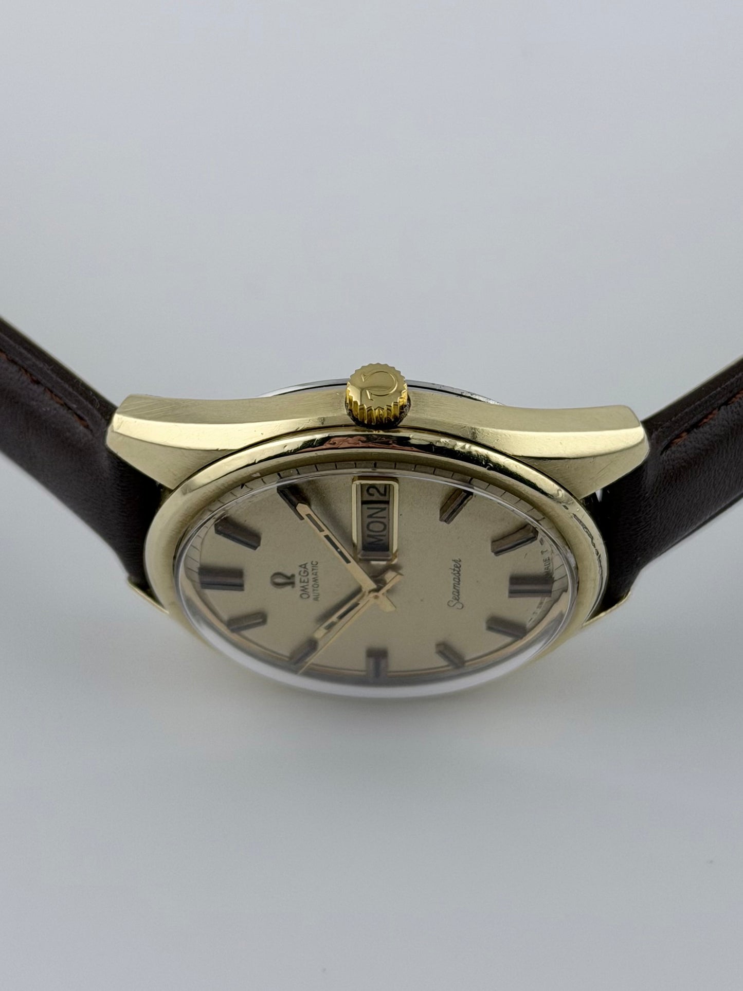 Omega Seamaster Automatic Day-Date Jumbo Pie Pan - 166.032