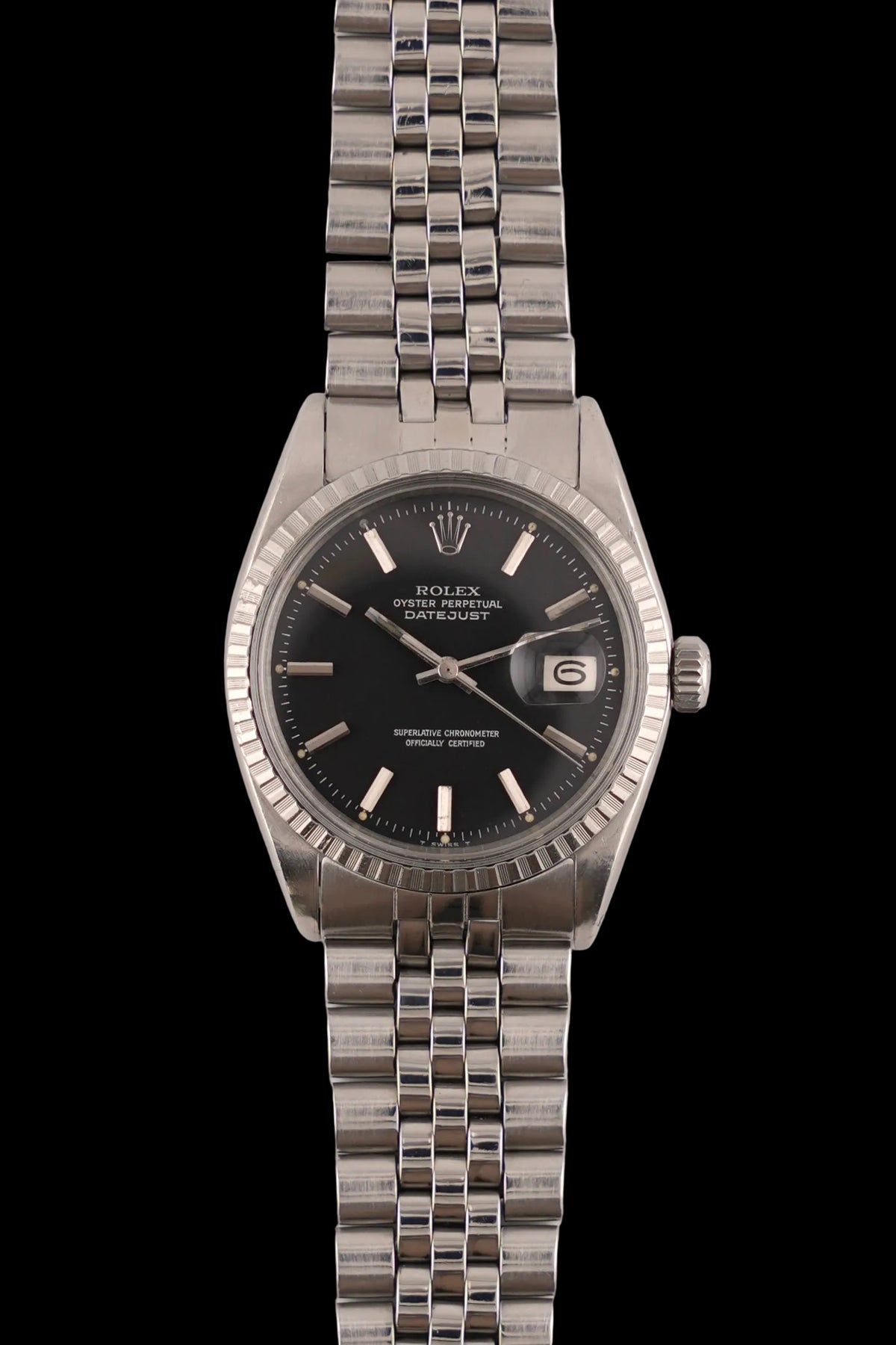 Rolex Datejust Oyster Perpetual - 1603 - Black Dial