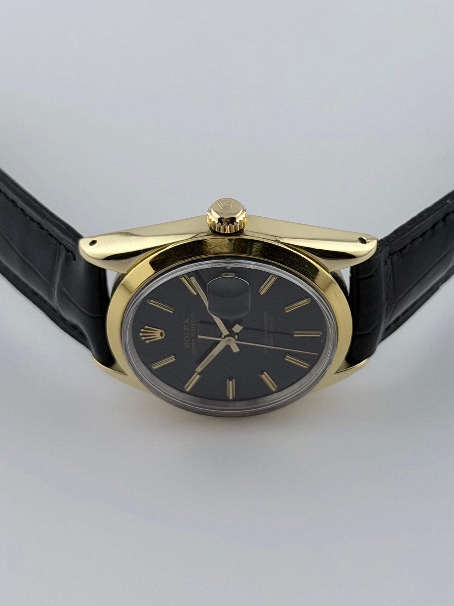Rolex Oyster Perpetual Date Automatic - 15505 - Rare Black Dial