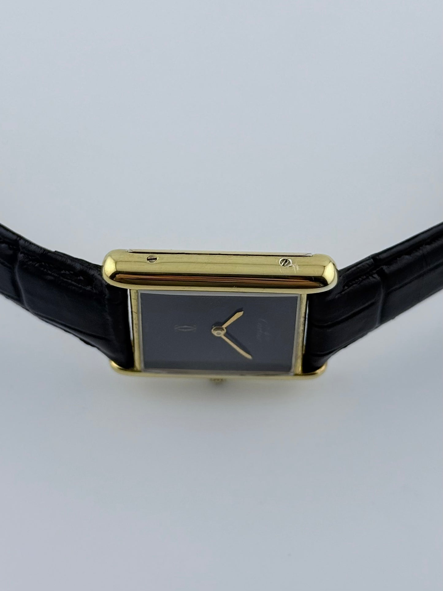 Cartier Tank Must Manual Wind - Black Dial