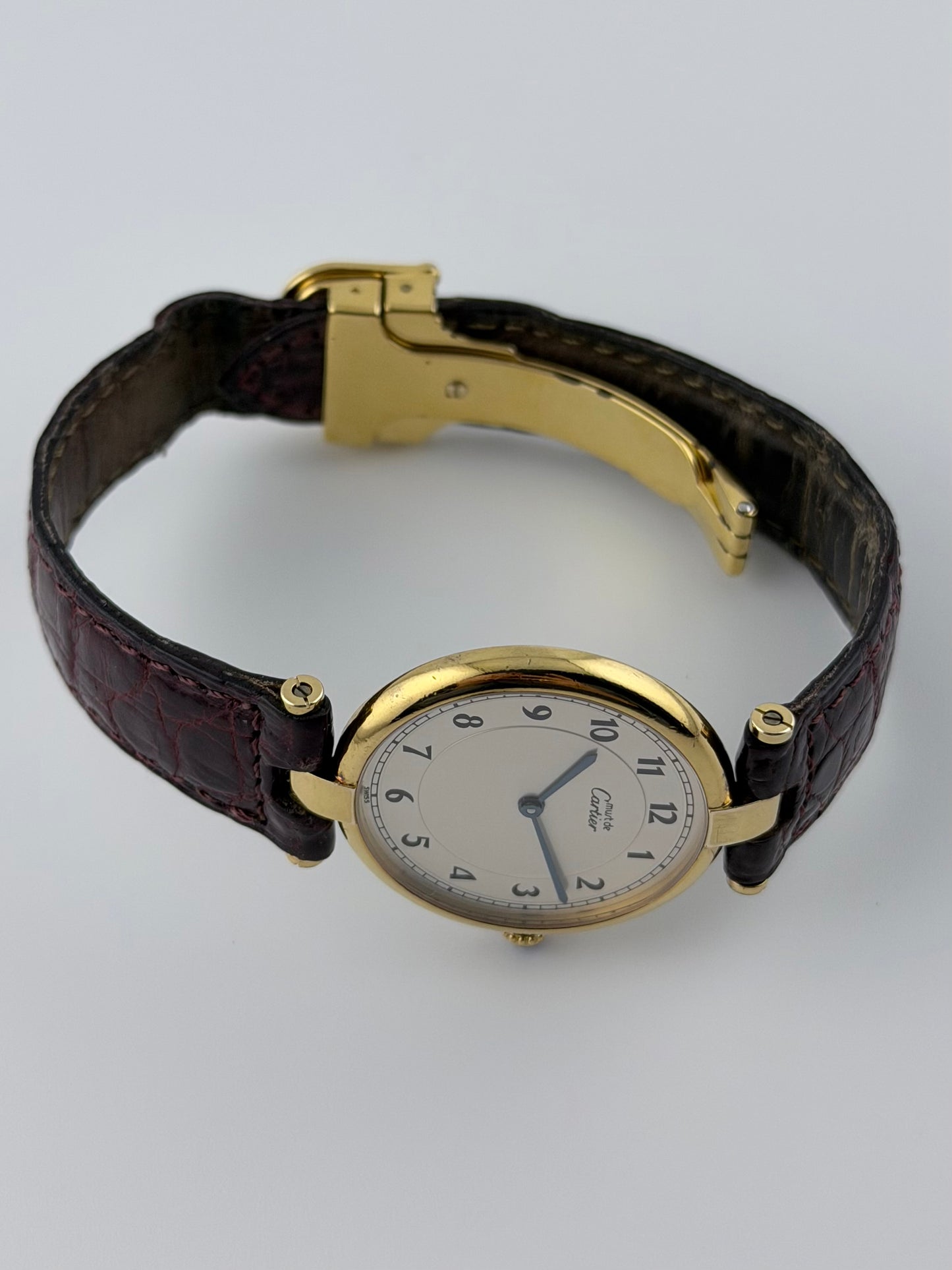 Cartier must de Vendome Quartz - 590003 - Arabic Numerals