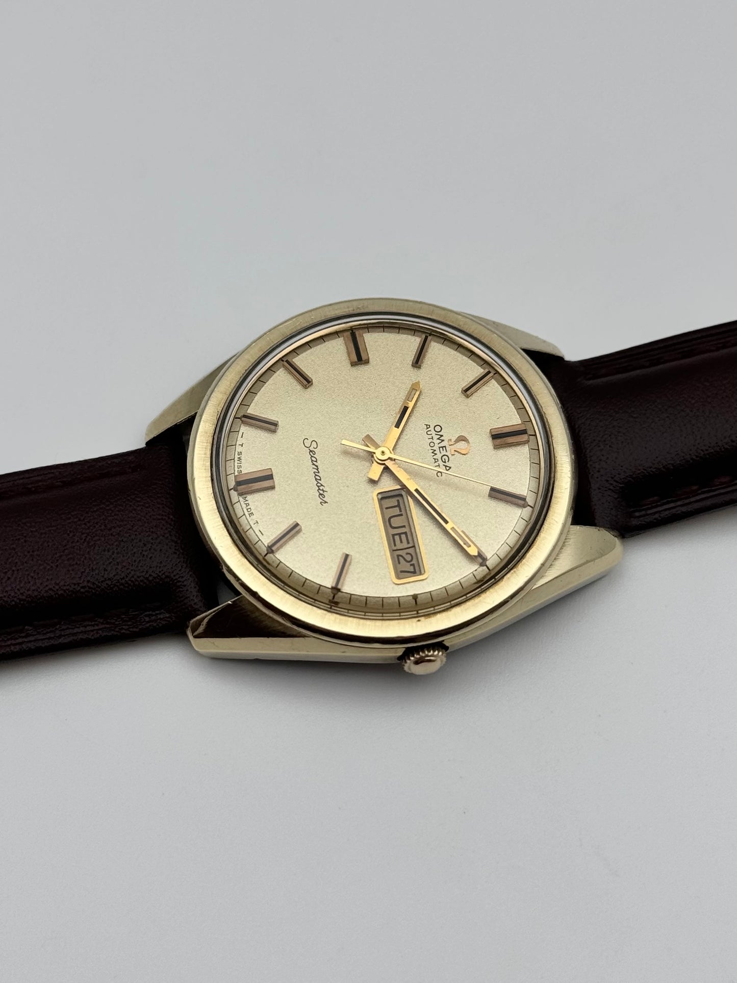 Omega Seamaster Automatic Day-Date Jumbo Pie Pan - 166.032