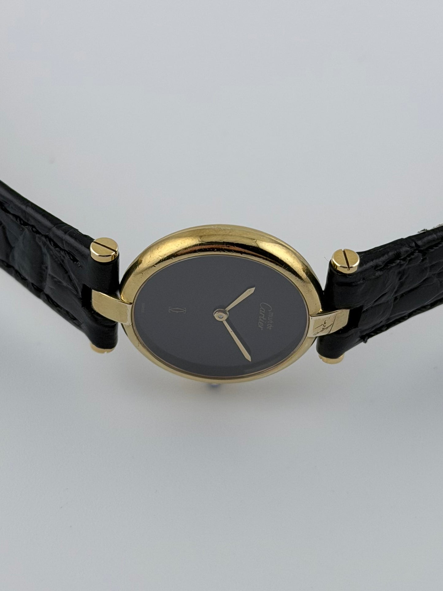 Cartier Must de Cartier Paris Quartz - 18 - Onyx Dial - Ladies