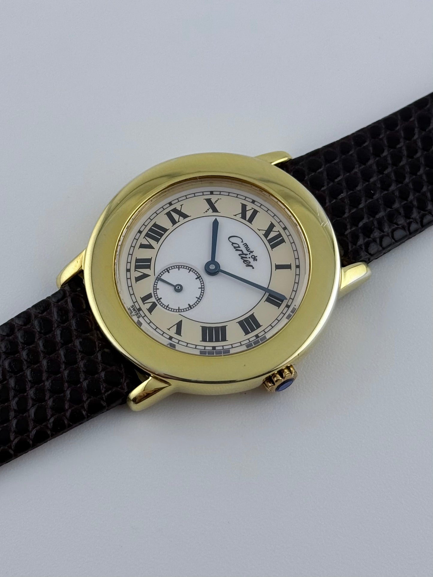 Cartier Must De Cartier Ronde - Quartz - Sub-seconds dial - 1800-1