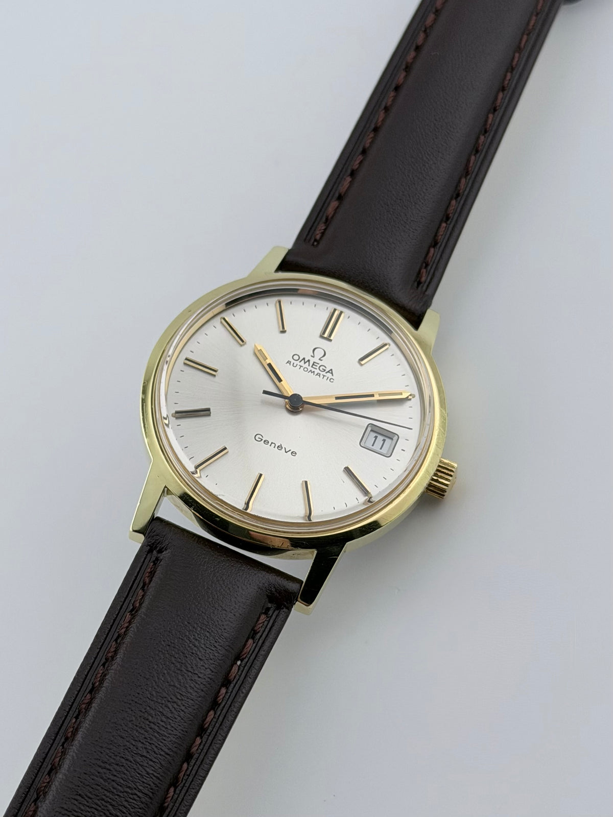 Omega Geneve Automatic Date - 166.0163 - Original Box And Papers