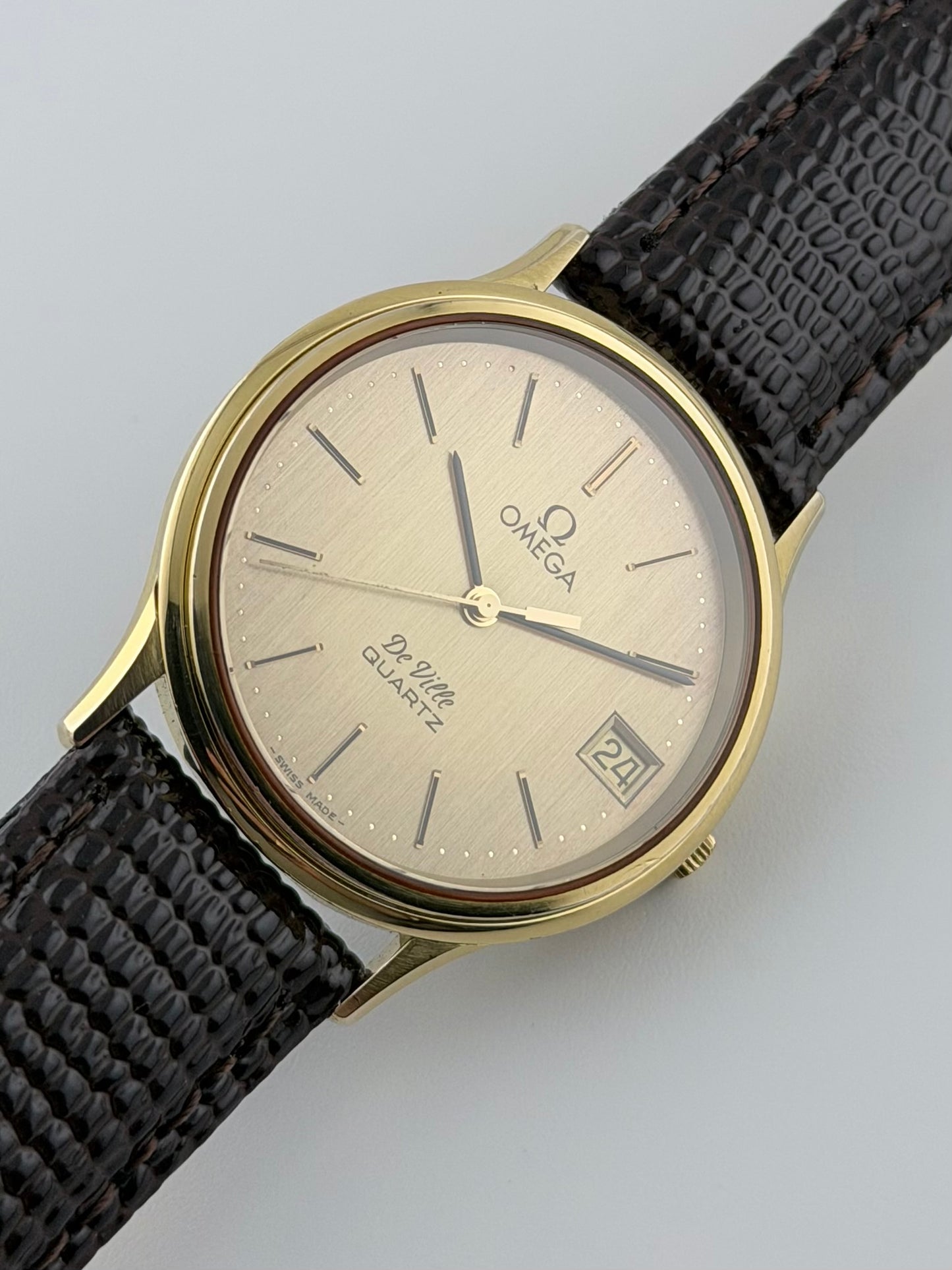Omega De Ville Quartz Date - 196.0160