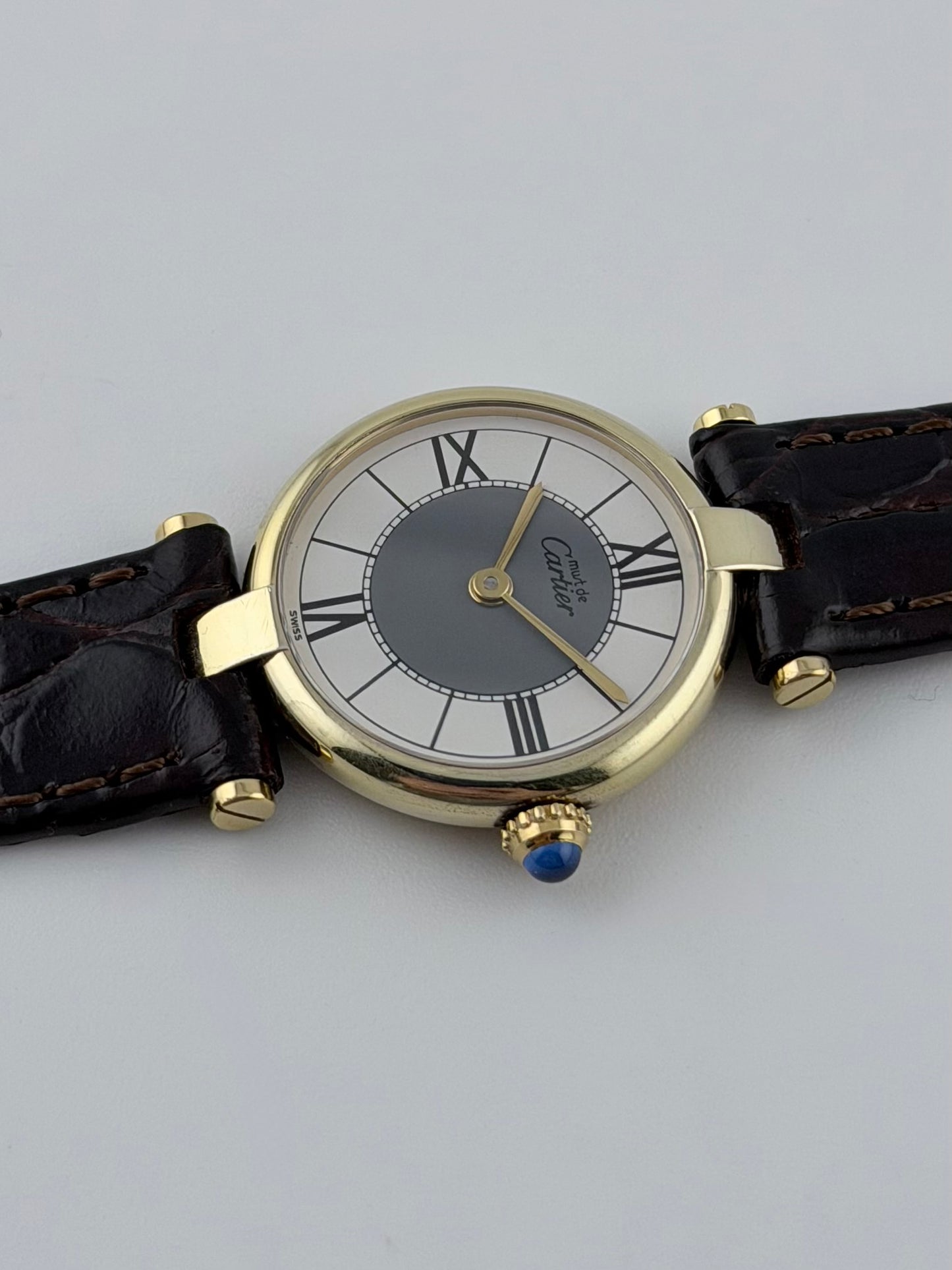 Cartier must de Vendome Quartz - 590004 - Two-tone Dial - Ladies