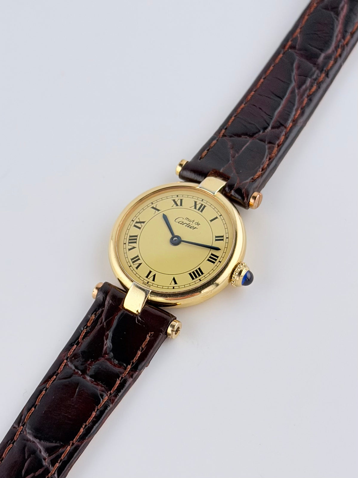 Cartier must de Vendome Quartz - 590003 - Ivory Dial
